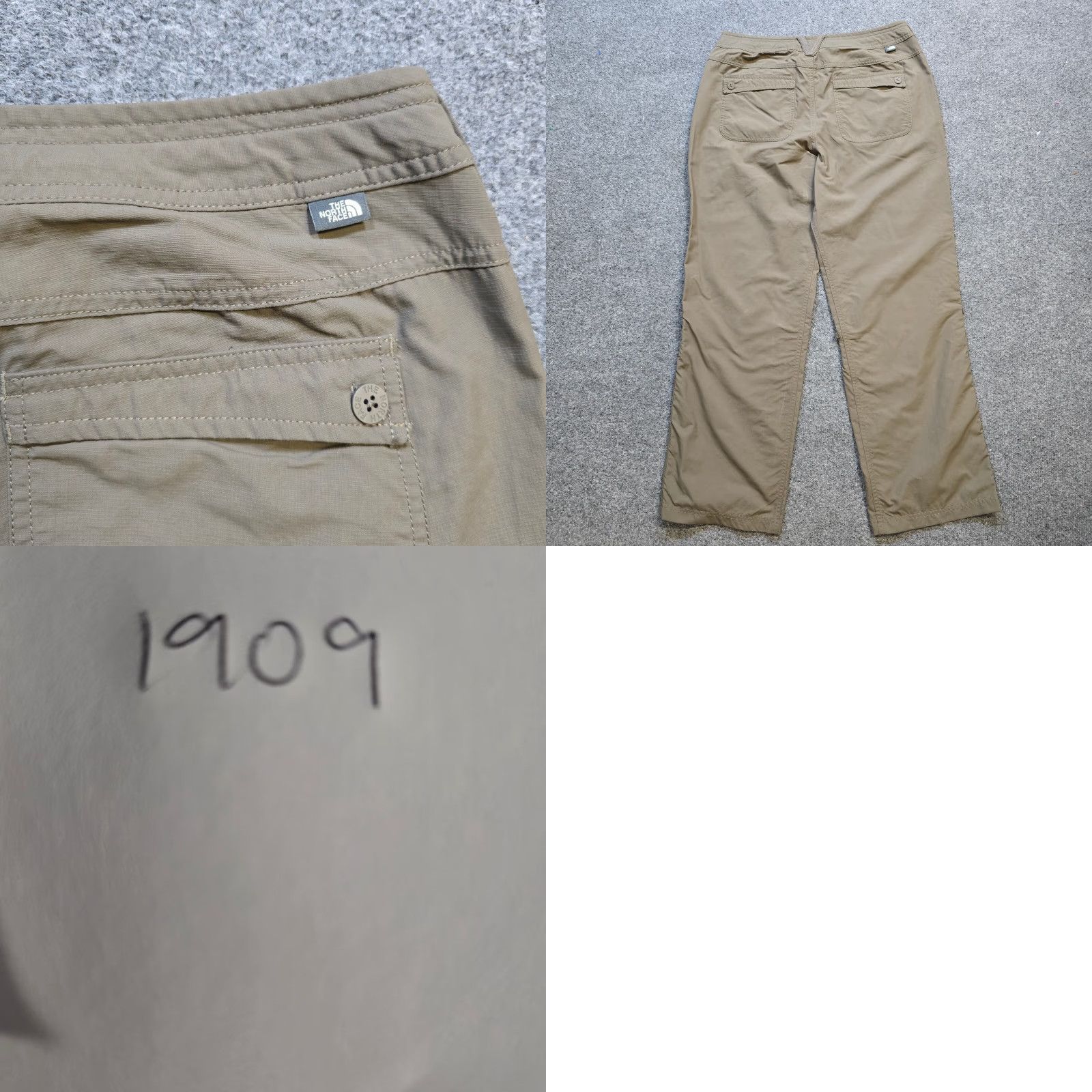 The North Face The North Face Pants Women 8 Gray Rip Stop Pockets Capri Hiking Outdoors Casual Size 30" / US 8 / IT 44 - 9 Thumbnail