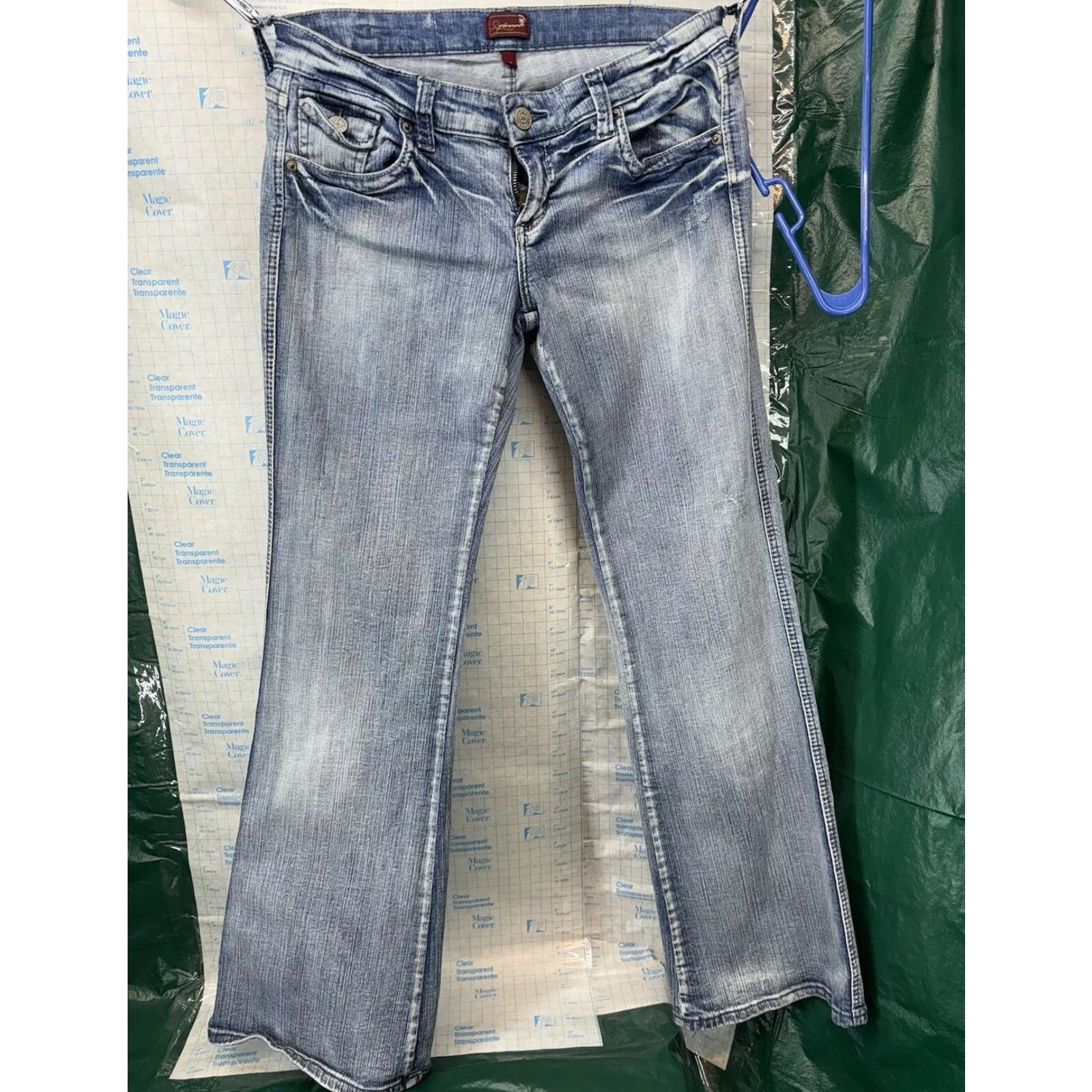 Other Underground Soul Size 9 Distressed Jeans Womens Bootcut Size 32" / US 10 / IT 46 - 4 Thumbnail