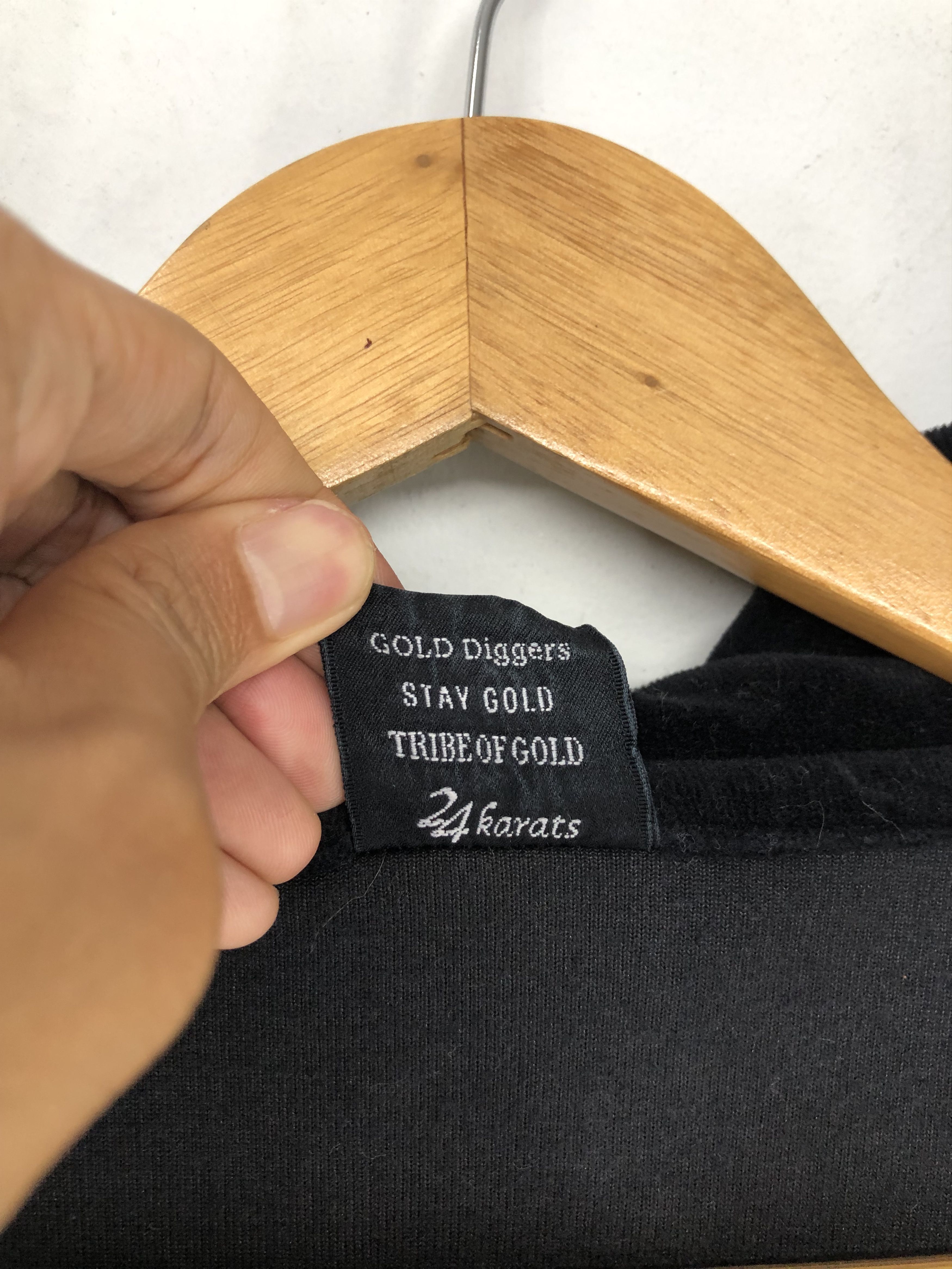 Japanese Brand 24karats Velour Full-Zip Track Jacket In Black And White Size US M / EU 48-50 / 2 - 17 Thumbnail