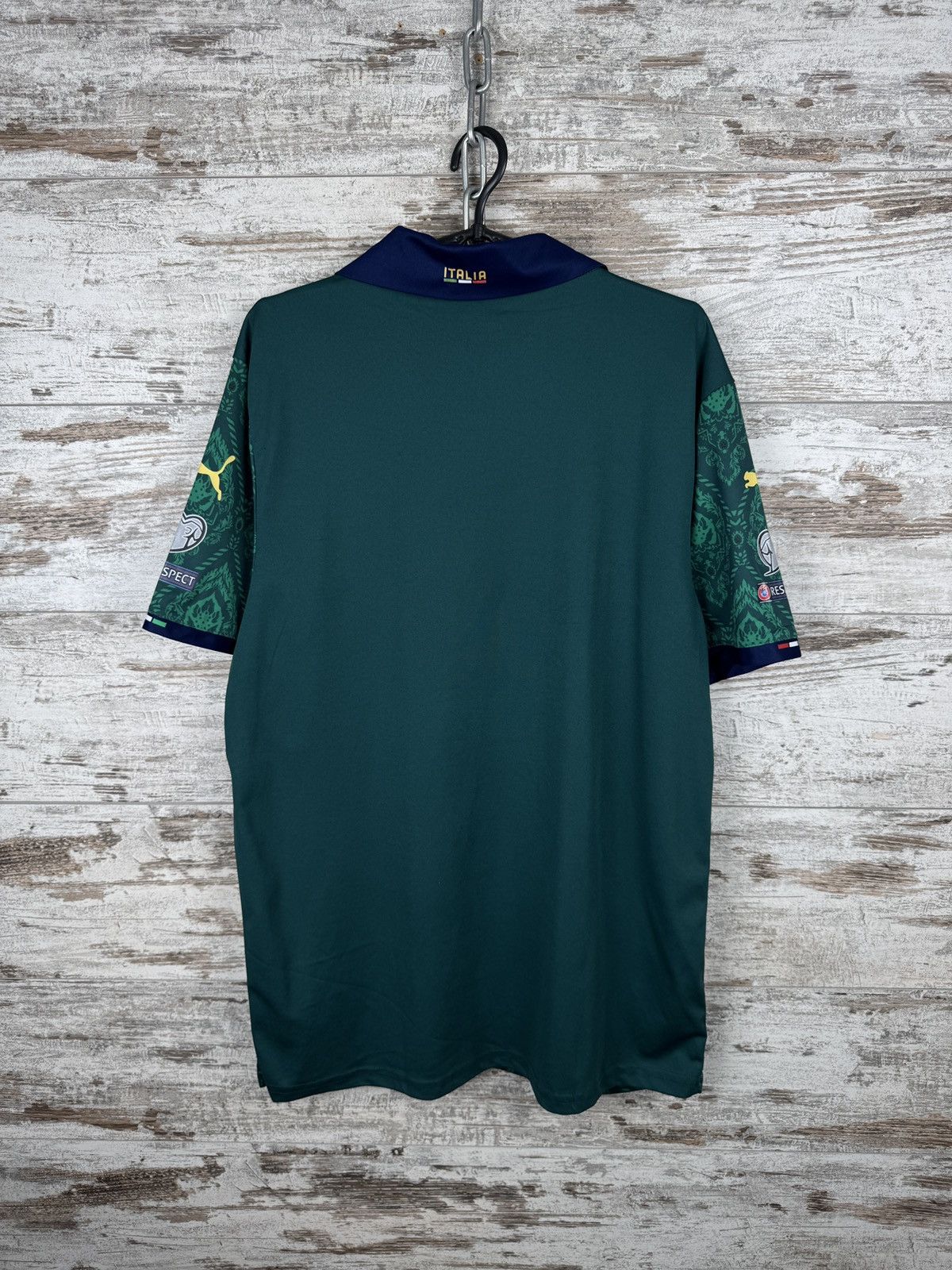 Puma Mens Vintage Puma Italia national team soccer jersey T-shirt Size US XL / EU 56 / 4 - 10 Thumbnail