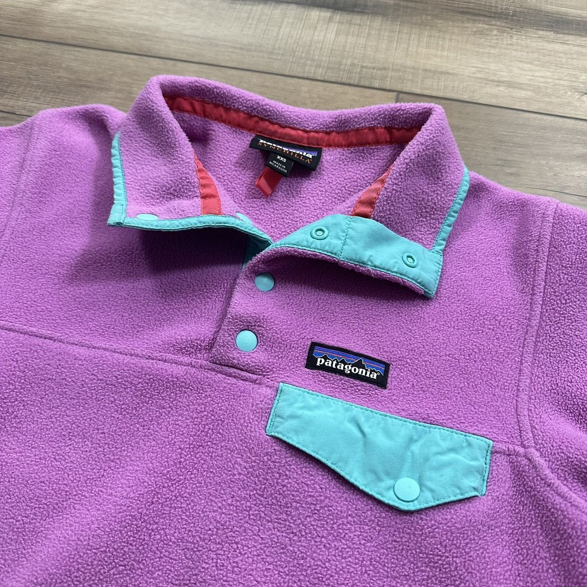 Patagonia Vintage 2000s Patagonia Synchilla Snap Fleece Pullover Size XXS / US 00 / IT 34 - 7 Thumbnail