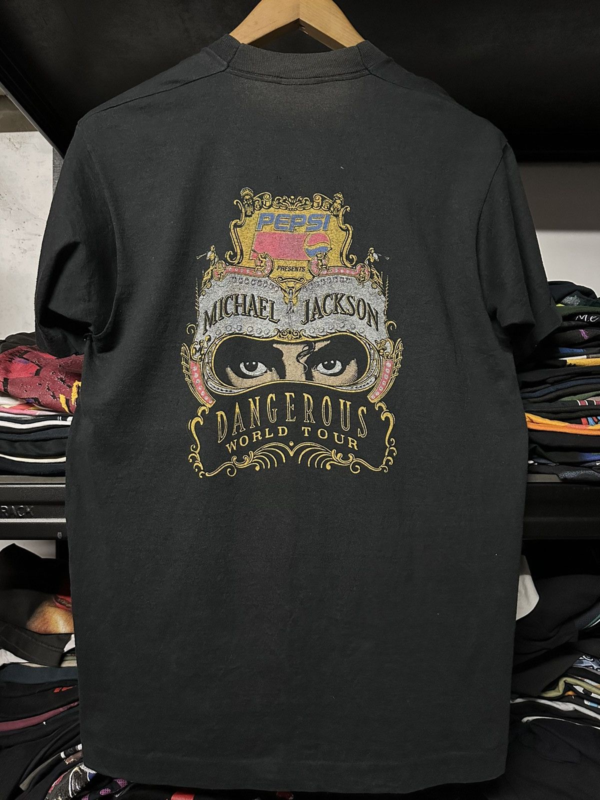 ツアーTシャツ ヴィンテージ　80〜90年Michael Jackson