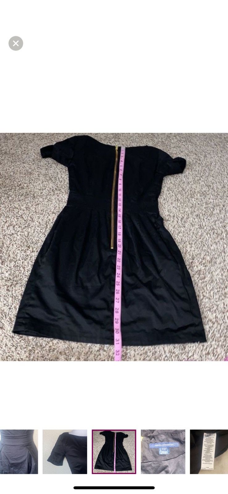 French Connection French connection black Ritchie dress size 0 Size XS / US 0-2 / IT 36-38 - 4 Thumbnail