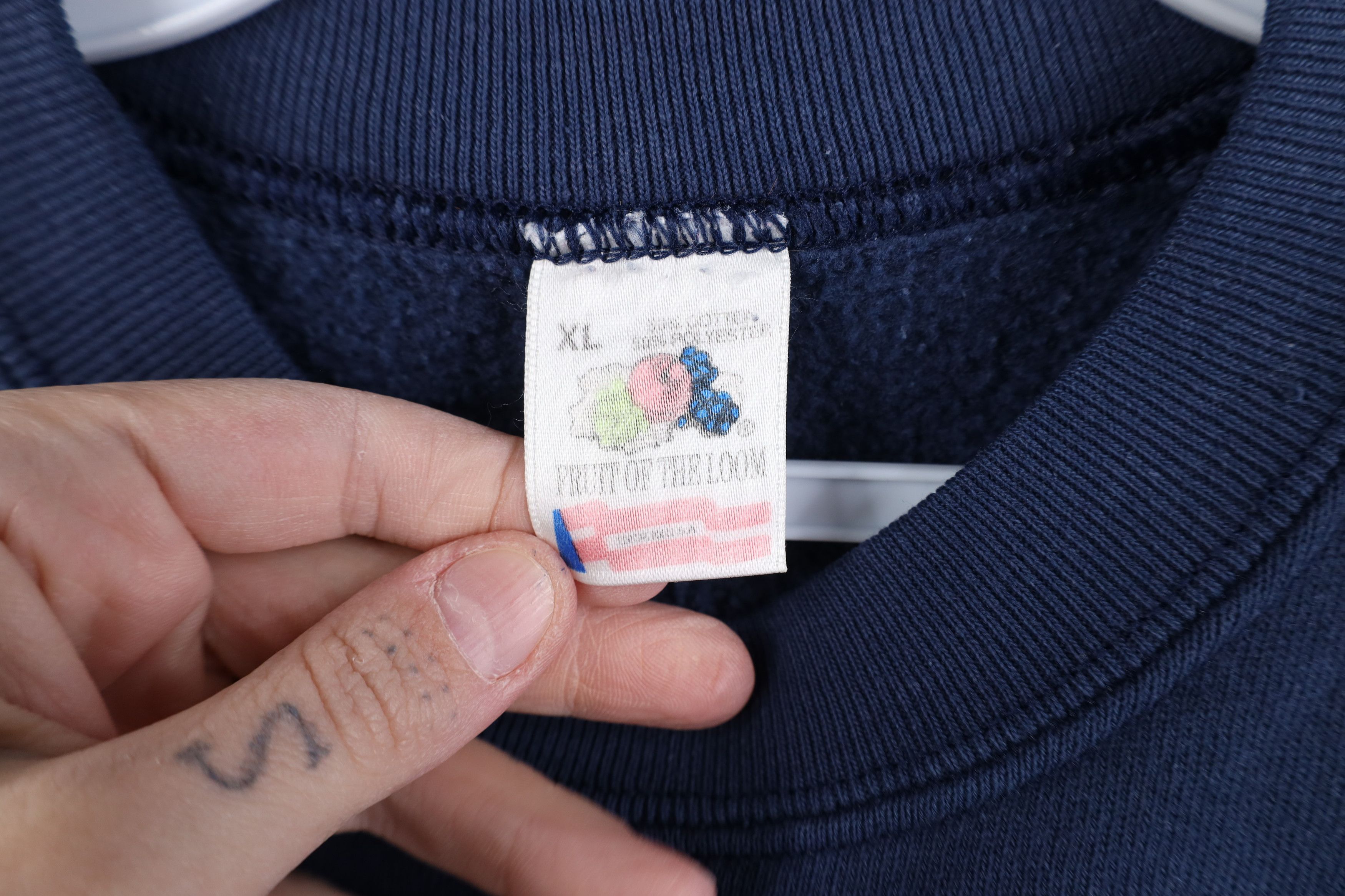 Vintage Vintage 90s Streetwear Books So Little Time Sweatshirt USA Size US XL / EU 56 / 4 - 7 Thumbnail