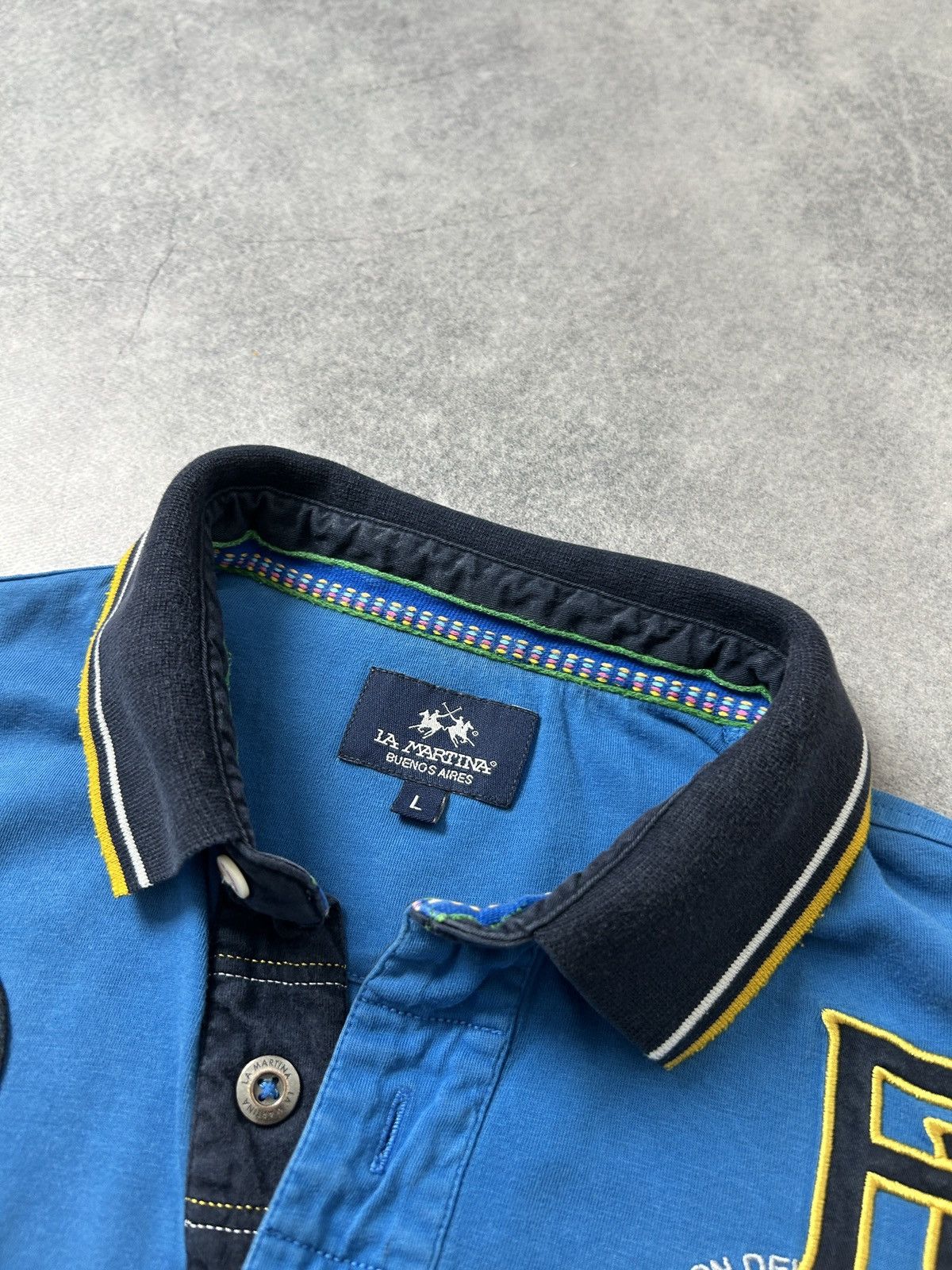 La Martina La Martina Moorea big logo polos chief keef style y2k Size US L / EU 52-54 / 3 - 5 Thumbnail