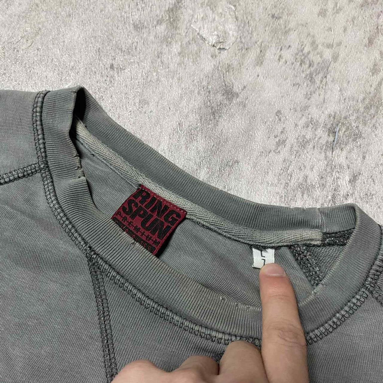 Other Grey and black vintage-inspired cotton sweatshirt Size US L / EU 52-54 / 3 - 3 Thumbnail