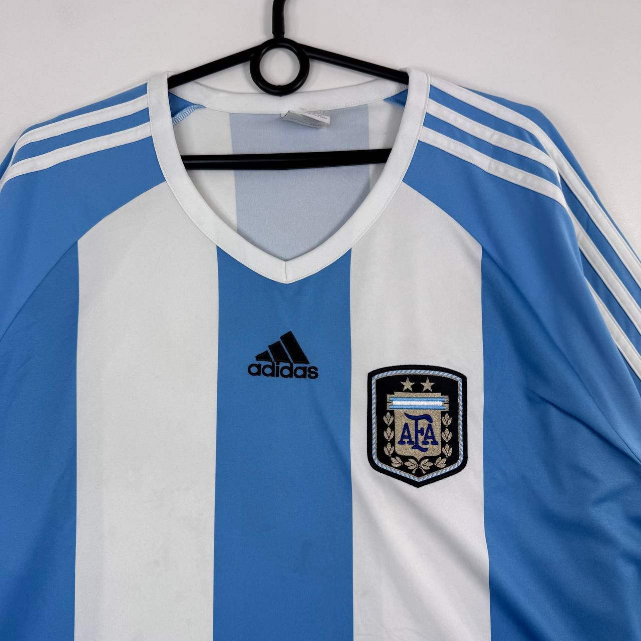 Adidas Argentina Home Football Shirt Adidas Soccer Jersey Mens XL Size US XL / EU 56 / 4 - 2 Thumbnail