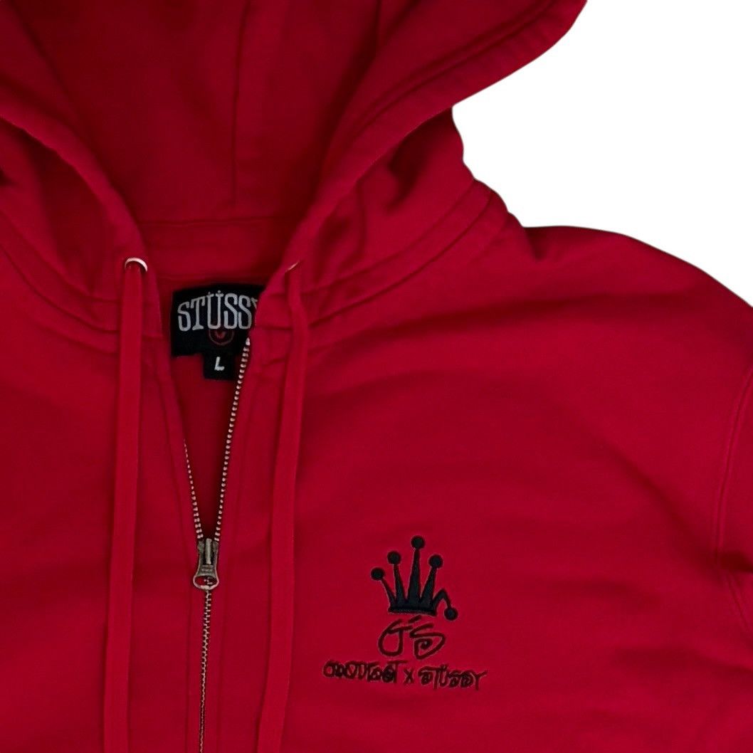 Stussy 2006 Stussy Zip Up Hoodie Size US L / EU 52-54 / 3 - 3 Thumbnail