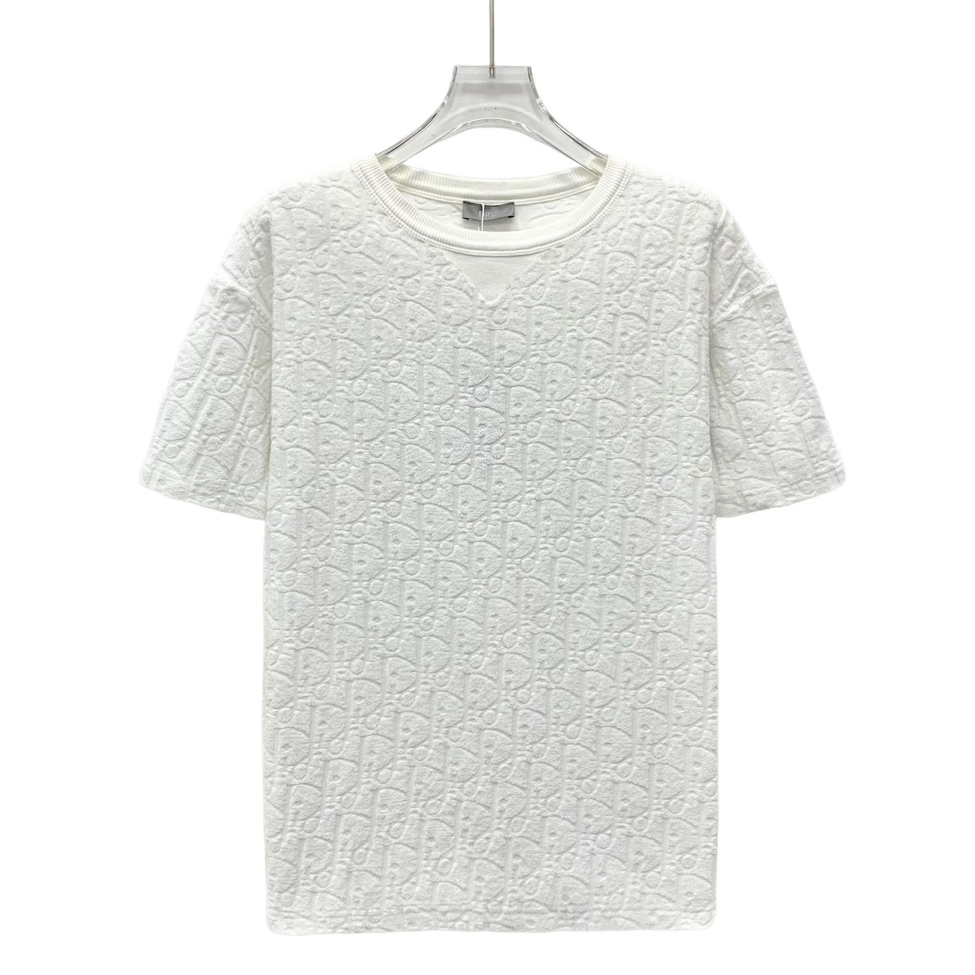 Dior Dior Oblique Monogram Cotton T-Shirt XXS Size US XXS / EU 40 - 1 Thumbnail
