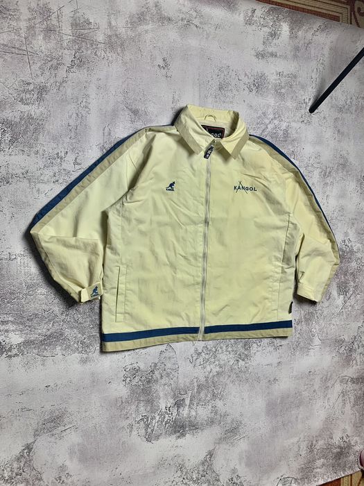 Kangol beige 2025 vintage jacket