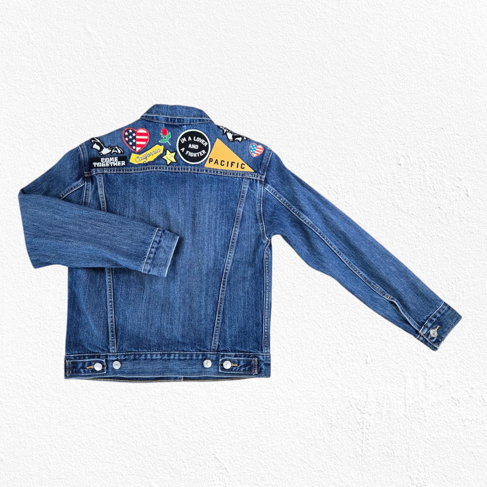 Levi's Levi’s Trucker Jean Jacket Patchwork Americana Size XS Size XS / US 0-2 / IT 36-38 - 14 Thumbnail