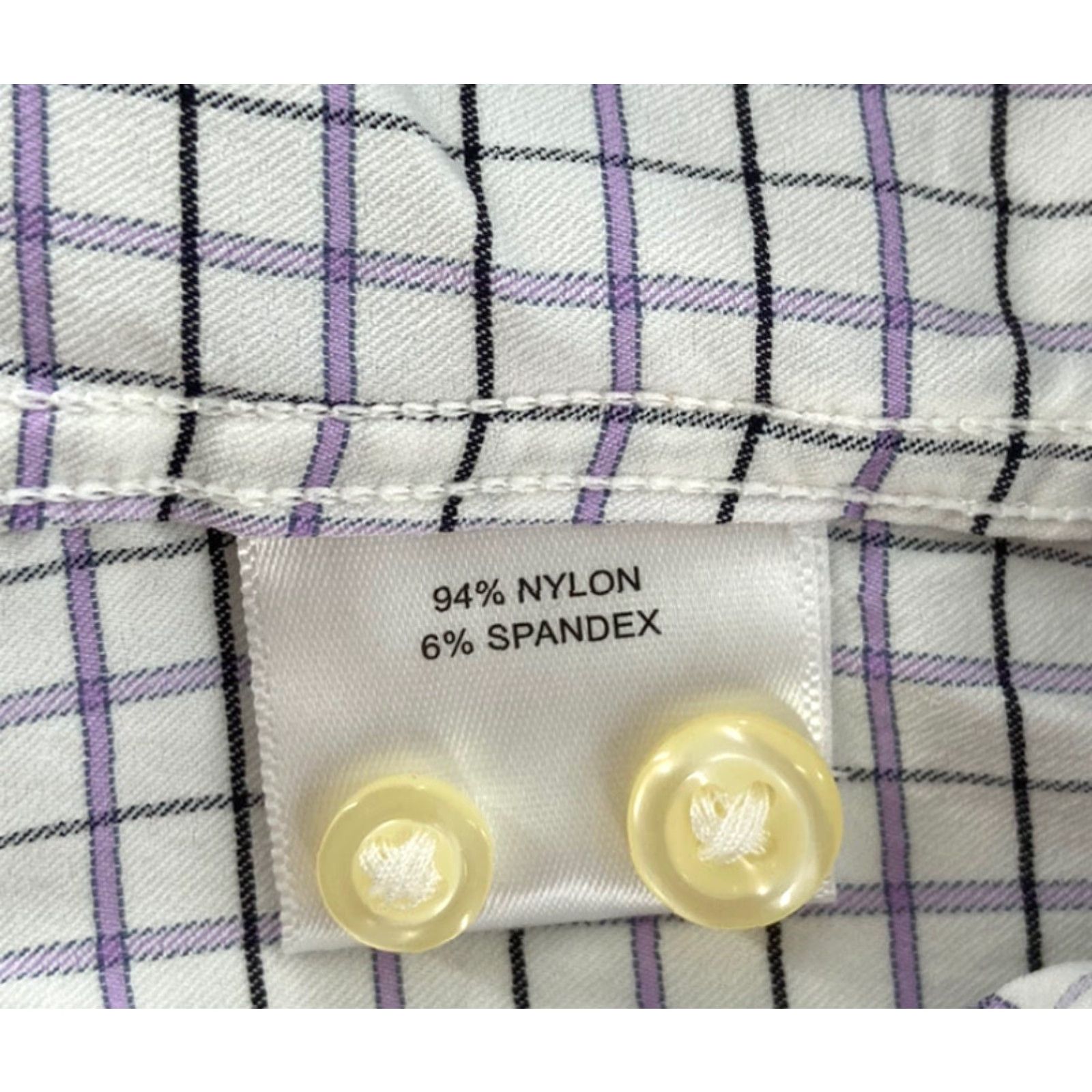 Peter Millar VINTAGE? No — Peter Millar Summer Comfort Men’s Button-Up Shirt XL Purple White Check 1969 Modern Long Sleeve Casual Button-Front Size US XL / EU 56 / 4 - 6 Thumbnail