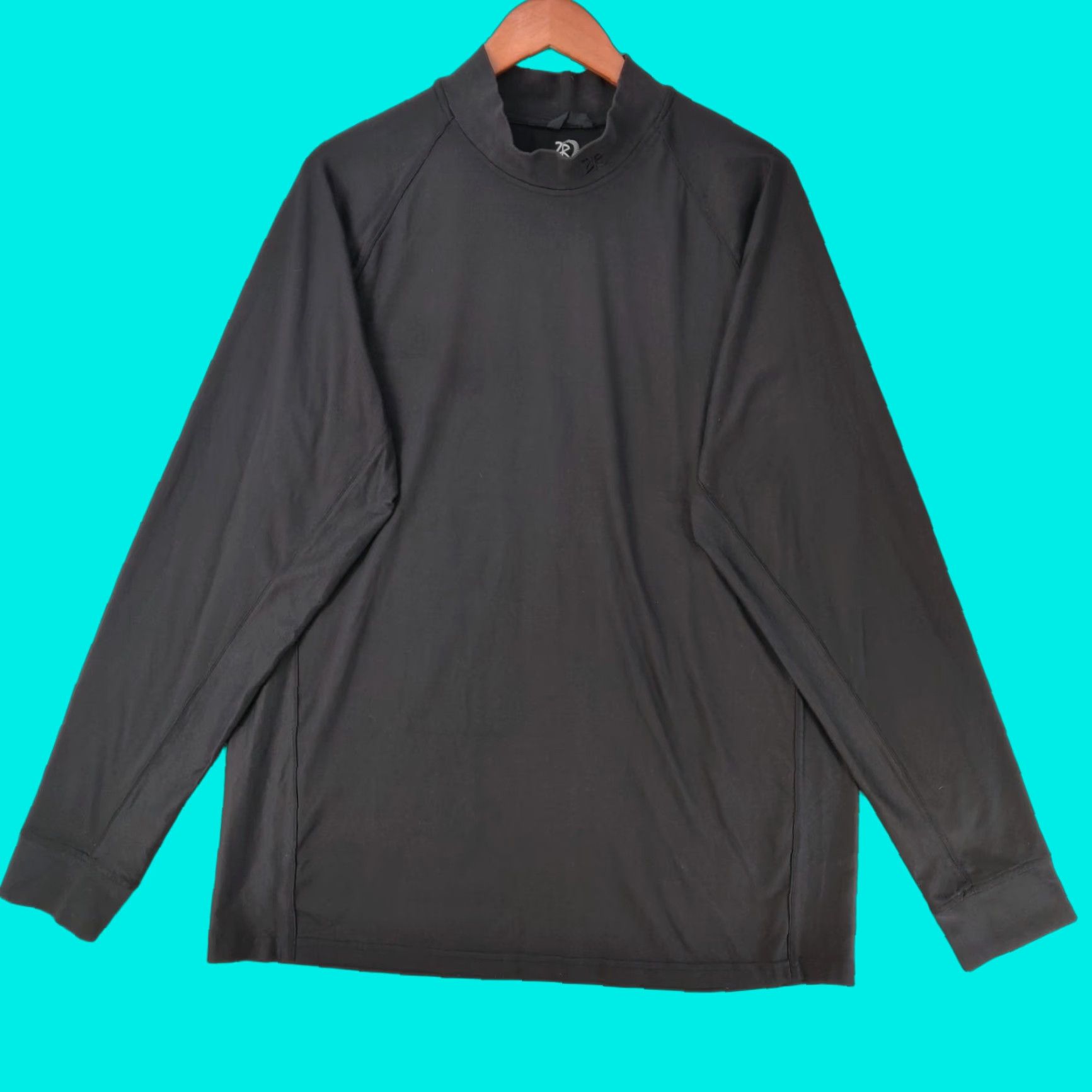Vintage Zero Restriction Tour Series Shirt Men's XL Black Long Sleeve Mock Neck Golf Size US XL / EU 56 / 4 - 1 Thumbnail