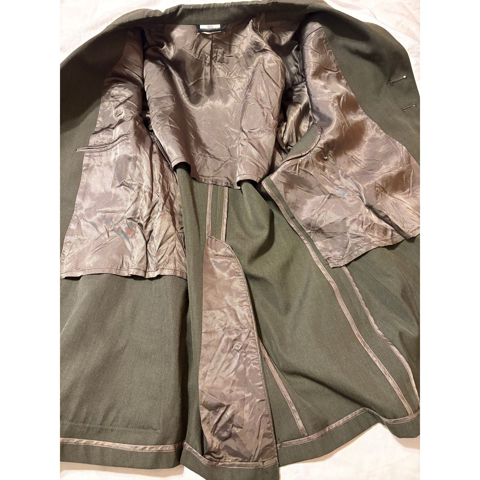 Other VTG DSCP 46S Military Crown Clothing USA Jacket NO BELT Size US S / EU 44-46 / 1 - 10 Thumbnail