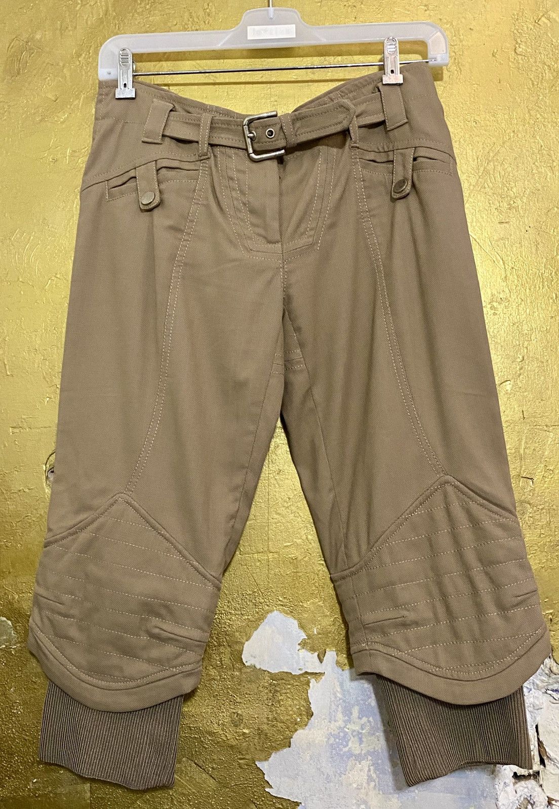 Dolce & Gabbana Dolce & Gabbana brown Capri trousers Size 25" / US 0 / IT 36 - 1 Thumbnail