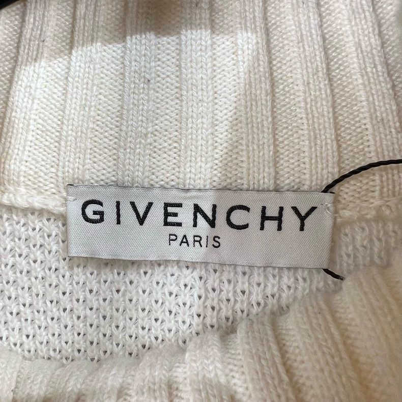 Givenchy Givenchy Givenchy Embroidered Logo Knit Sweater -2507 Size US XS / EU 42 / 0 - 6 Thumbnail