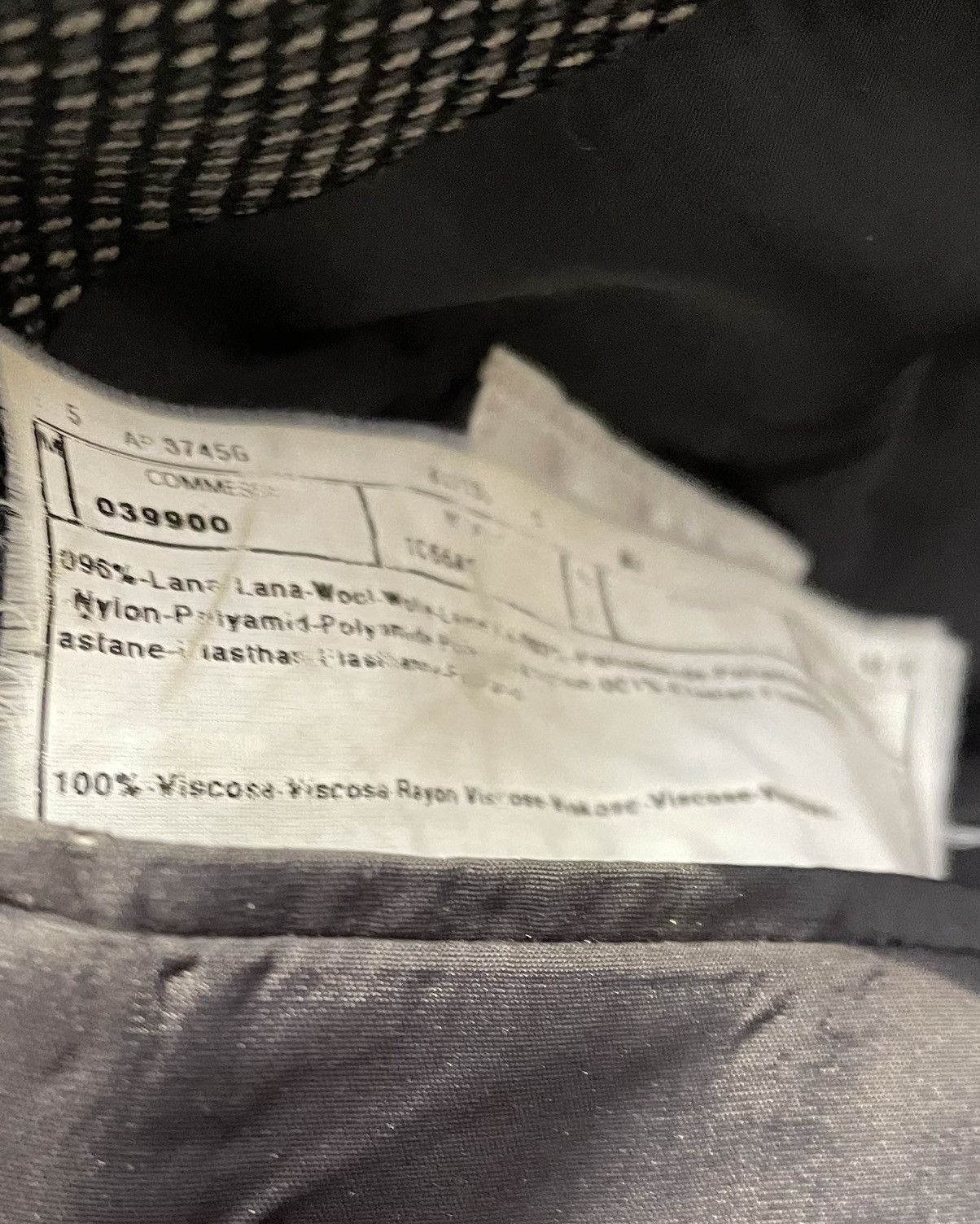 Armani Collezioni Vintage Armani Dark Gray Wool Blazer Size L / US 10 / IT 46 - 7 Thumbnail