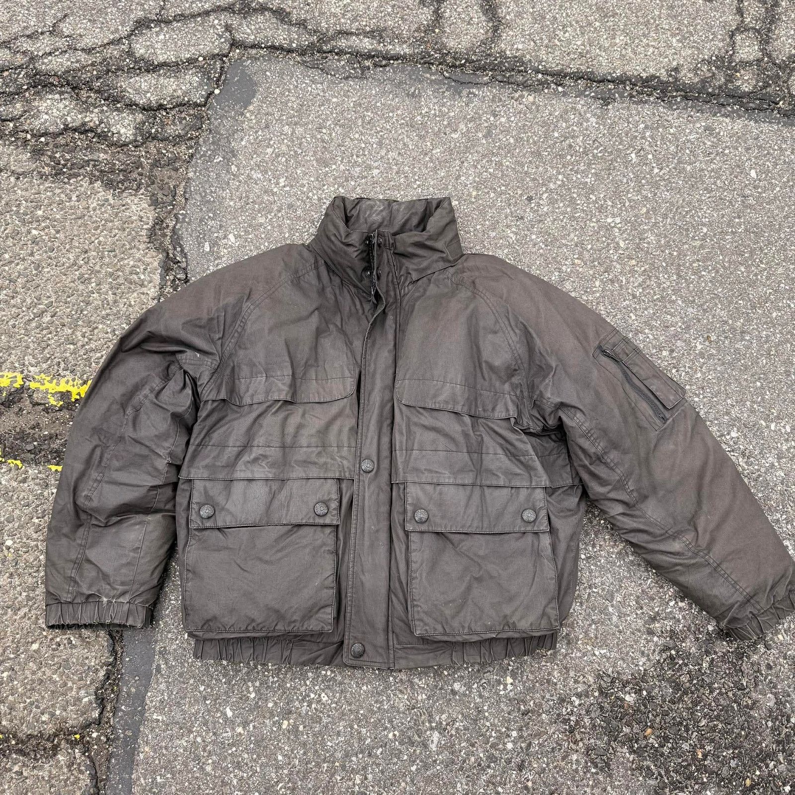 Other Vintage Dash Classics Black Puffer Jacket Large 26x25 Boxy Size US L / EU 52-54 / 3 - 1 Thumbnail