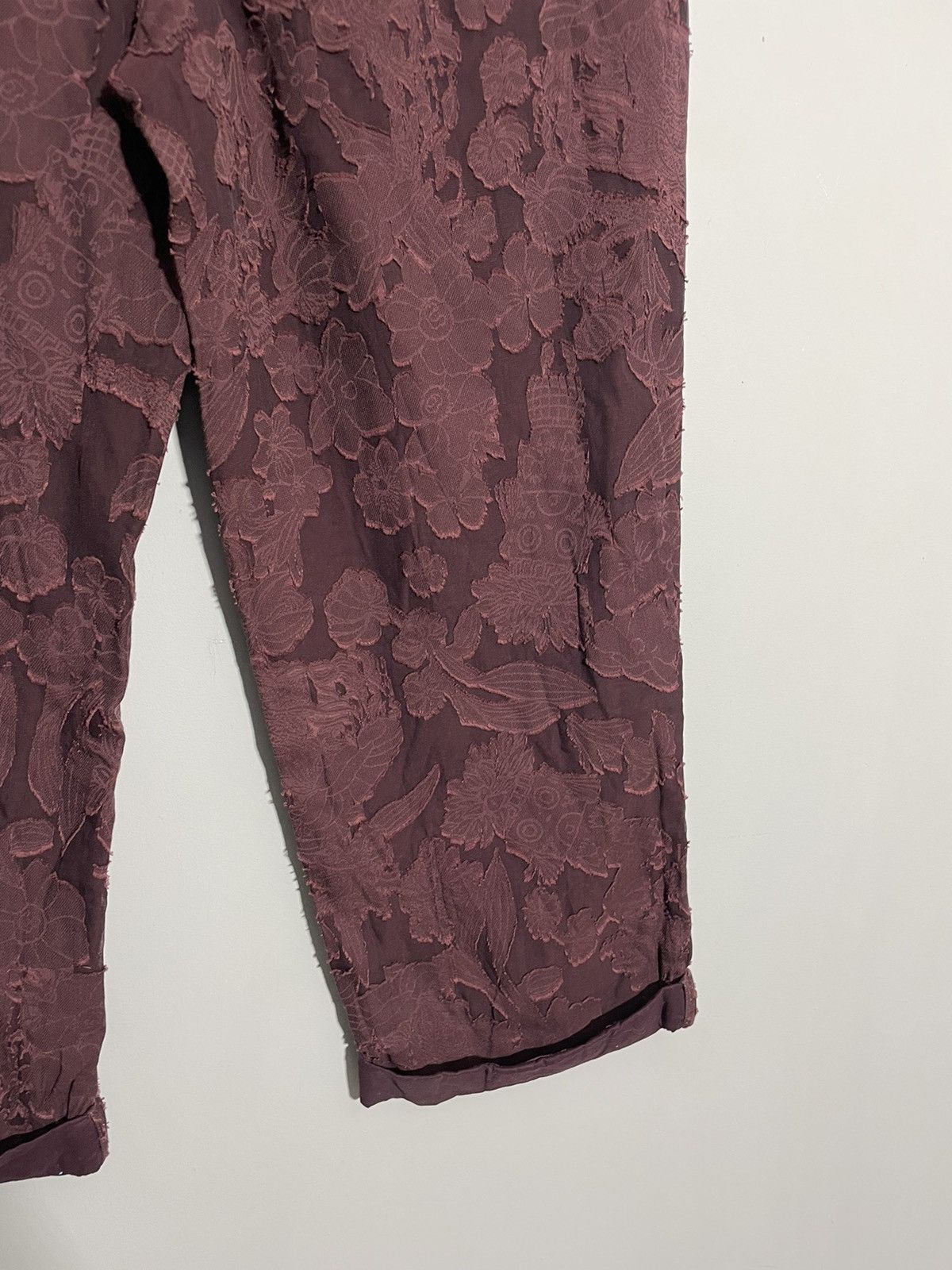 DOROTHEE SCHUMACHER × Designer Dorothee Schumacher Avant Garde Floral Pants size 4 Size 27" / US 4 / IT 40 - 13 Thumbnail