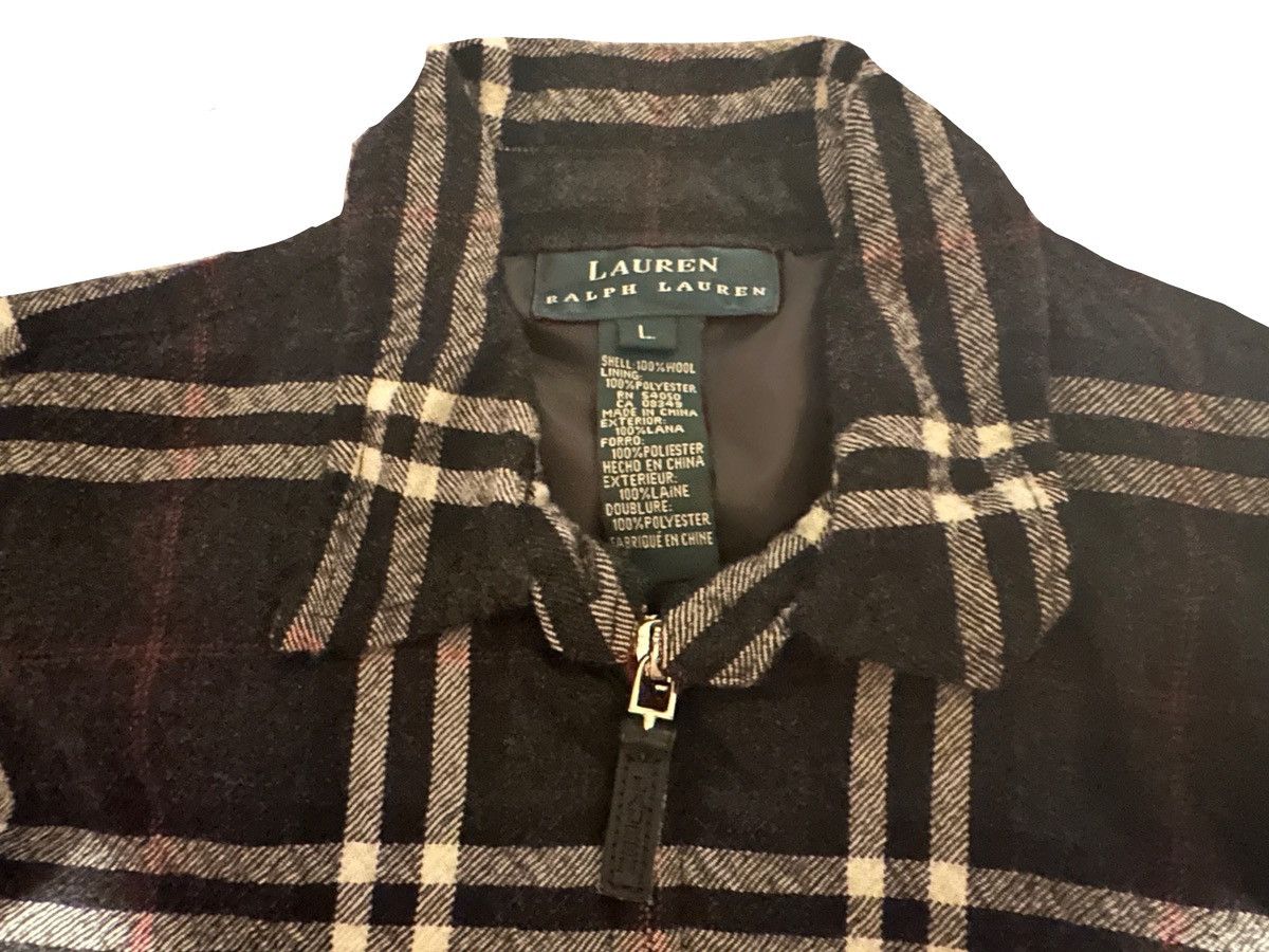 Polo Ralph Lauren × Vintage Ralph Lauren Zip Up Flannel Size US XS / EU 42 / 0 - 4 Thumbnail