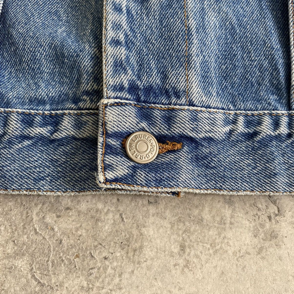 Polo Ralph Lauren Vintage 90’s Polo Ralph Lauren Country Western Denim Jacket Size L / US 10 / IT 46 - 7 Thumbnail