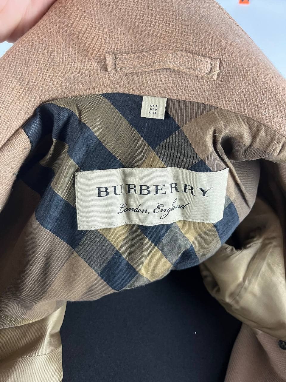 Burberry Burberry London Wool Cashmere Coat Jacket Size UK 2 XXS Size XXS / US 00 / IT 34 - 17 Thumbnail