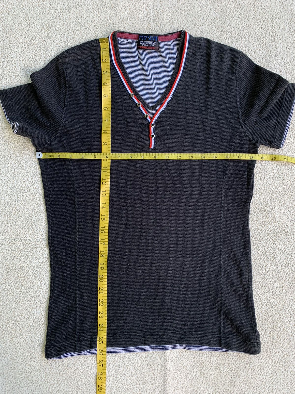 Beauty Beast × Hysteric Glamour × If Six Was Nine Nicol Club For Men Double Layer Tshirt Size US M / EU 48-50 / 2 - 8 Thumbnail