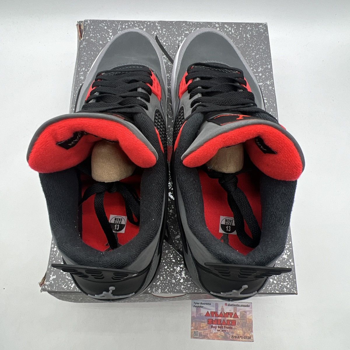Jordan Brand Air Jordan 4 Infrared Size US 13 / EU 46 - 7 Thumbnail