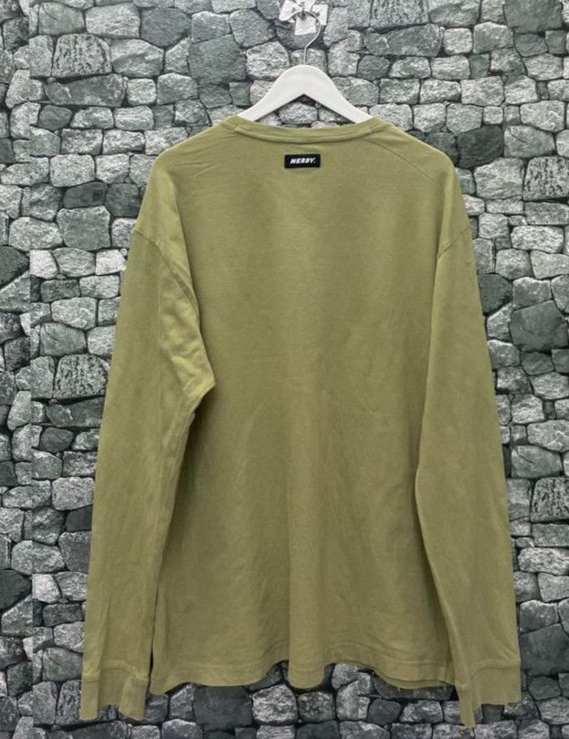 NERDY Vintage Nerdy World Wide Long Sleeve Shirt Size US L / EU 52-54 / 3 - 2 Thumbnail