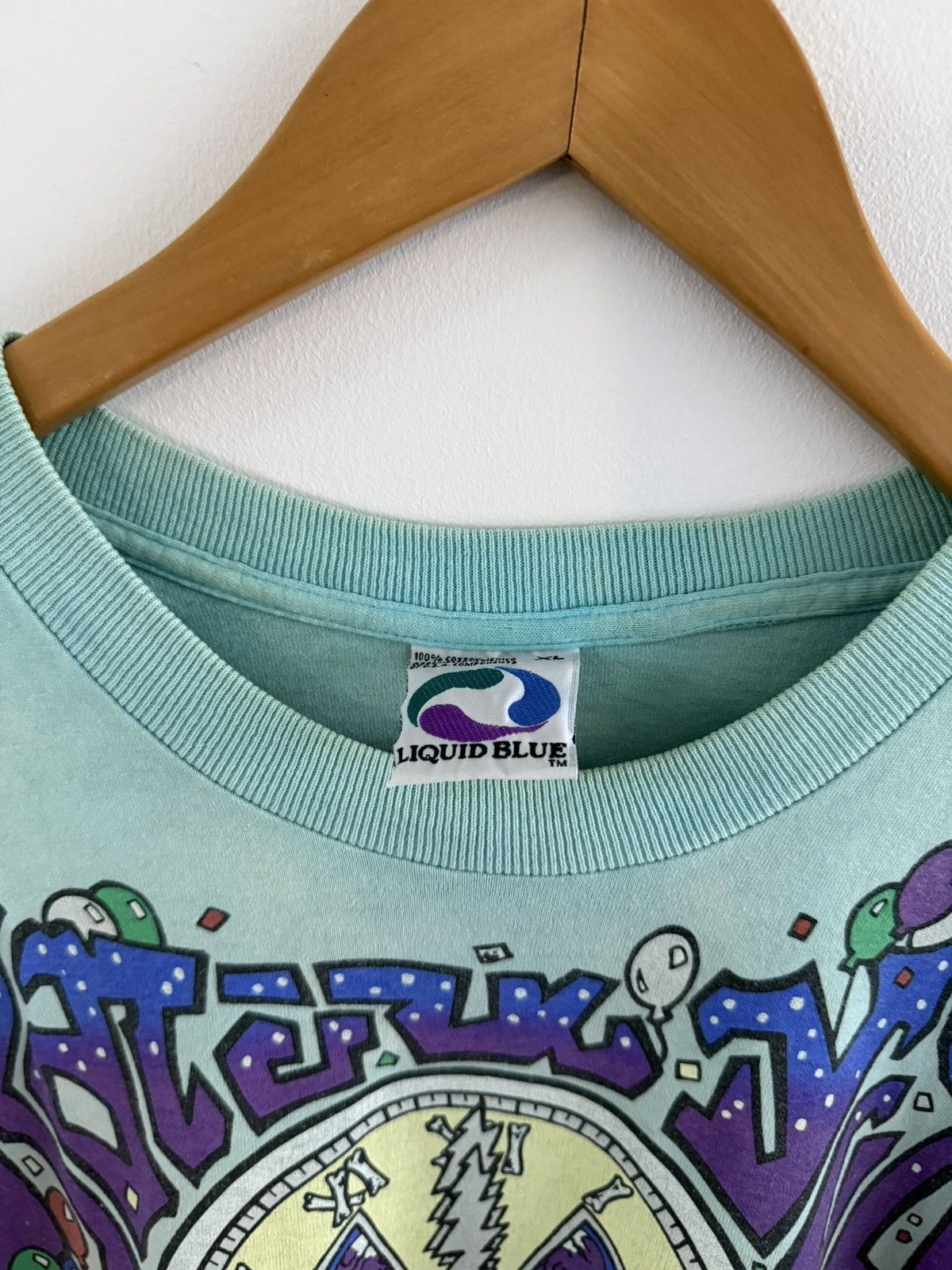 Grateful Dead Grateful Dead Shirt Liquid Blue New Years Eve Size US XL / EU 56 / 4 - 3 Thumbnail