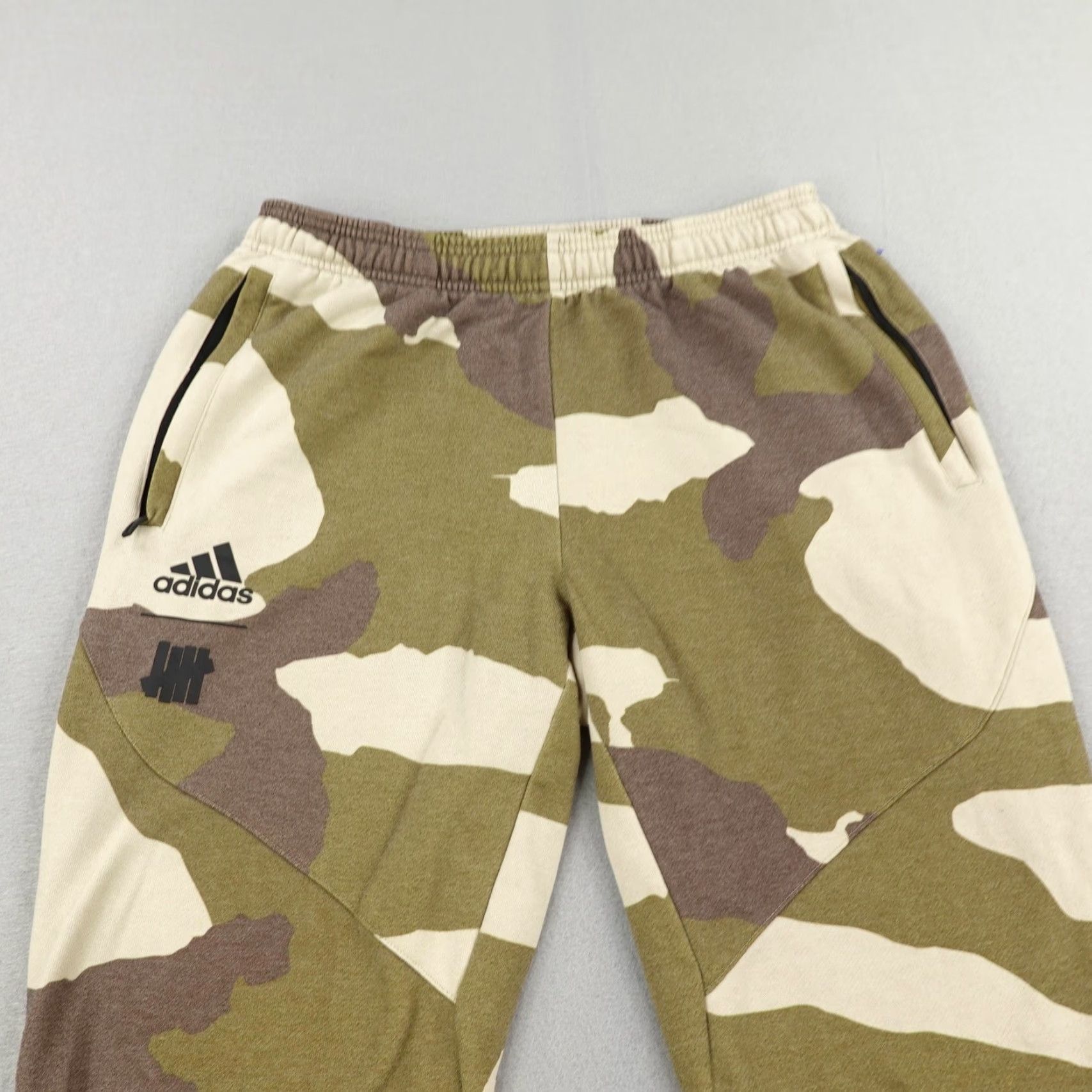 Adidas Adidas Undefeated Pants Mens Medium Dune Tactile Khaki Camo Joggers Sweatpants Size US 31 - 2 Thumbnail