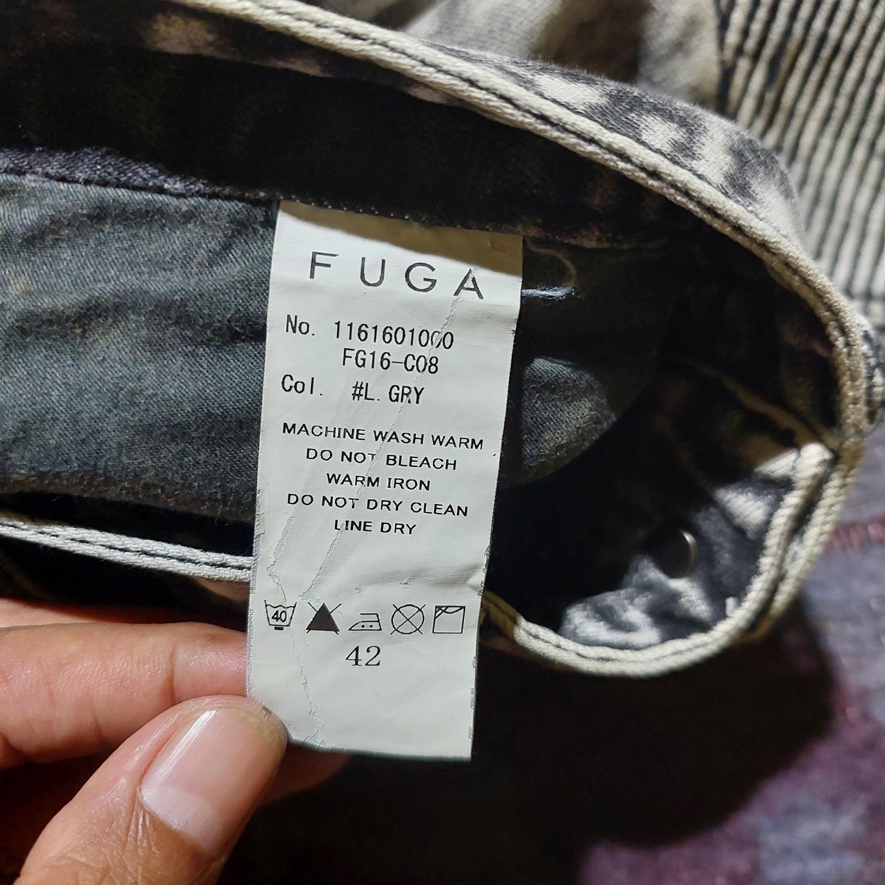 GOSTAR DE FUGA FUGA japanese acid biker jeans Size US 29 - 13 Thumbnail