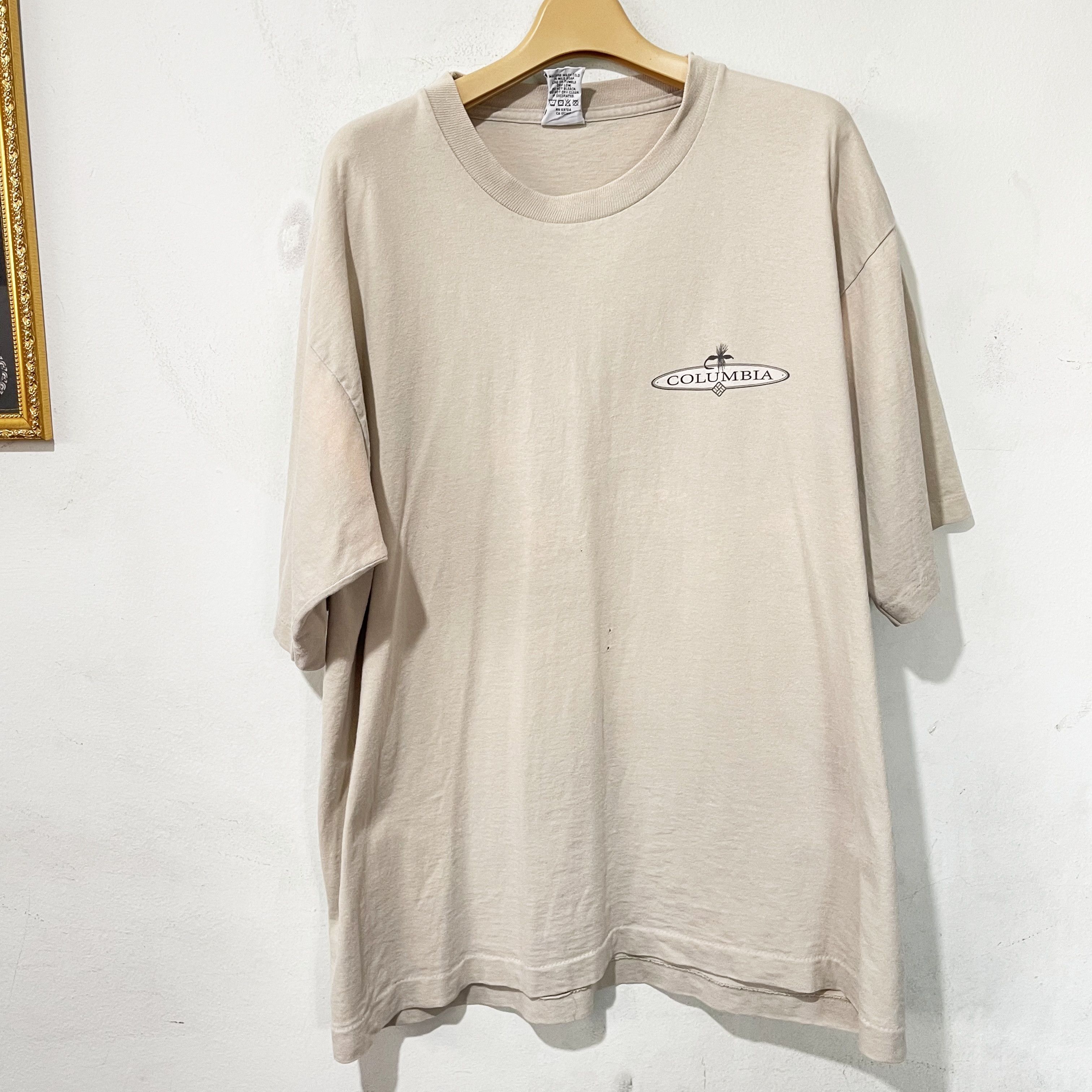 Columbia Vintage 90s Columbia Fly Fishing T-Shirt Size US L / EU 52-54 / 3 - 3 Thumbnail