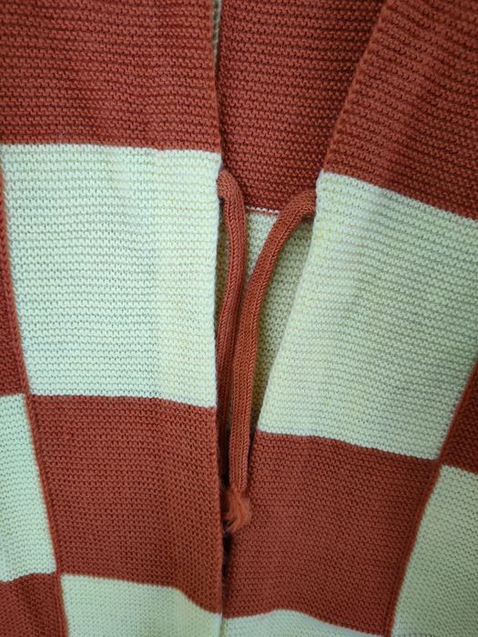 Japanese Brand Japan vintage checkered kimono knitwear cardigan #46-572DLL Size US S / EU 44-46 / 1 - 4 Thumbnail