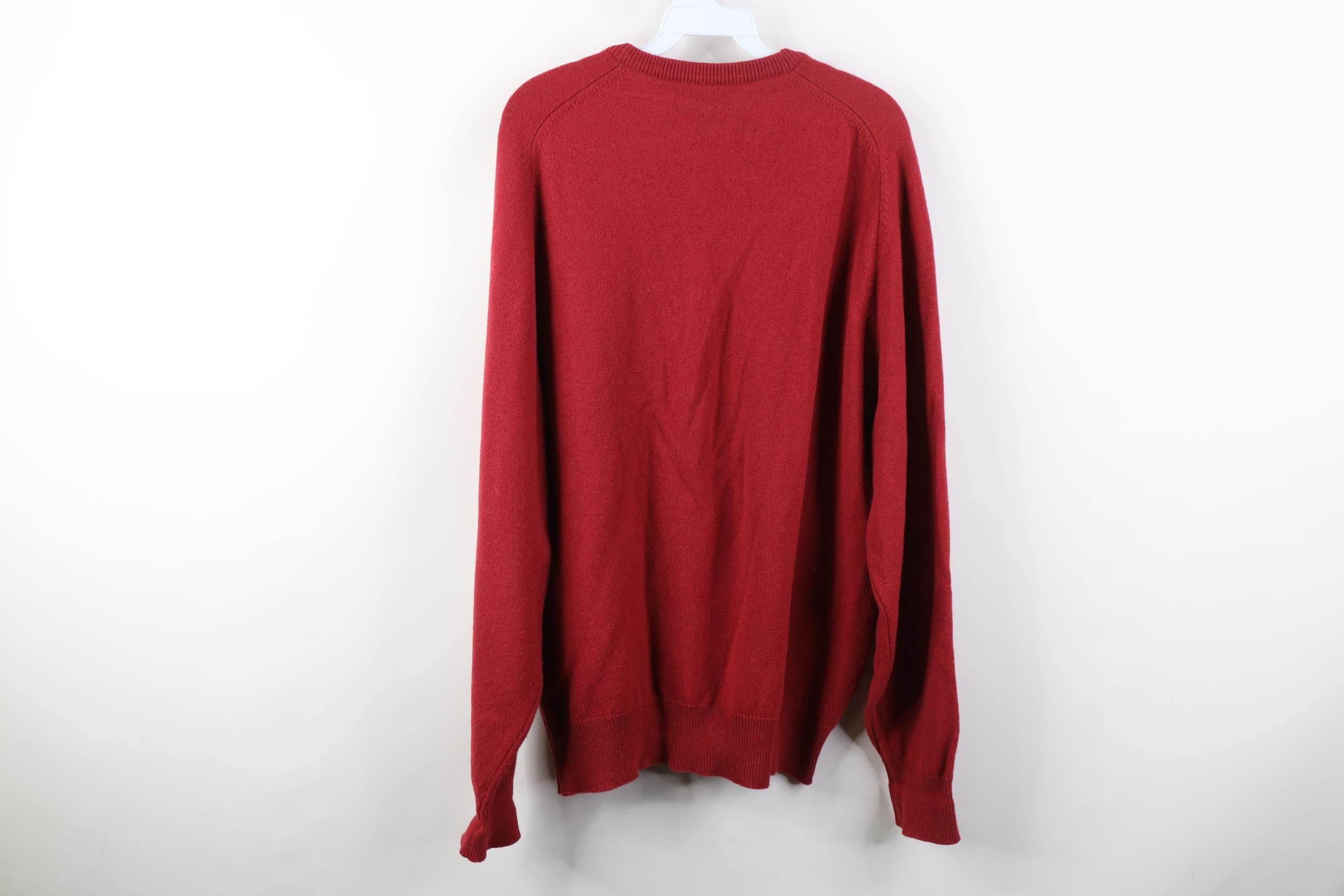 Brooks Brothers Vintage 60s Brooks Brothers Lambswool Knit Crewneck Sweater Size US XXL / EU 58 / 5 - 9 Thumbnail