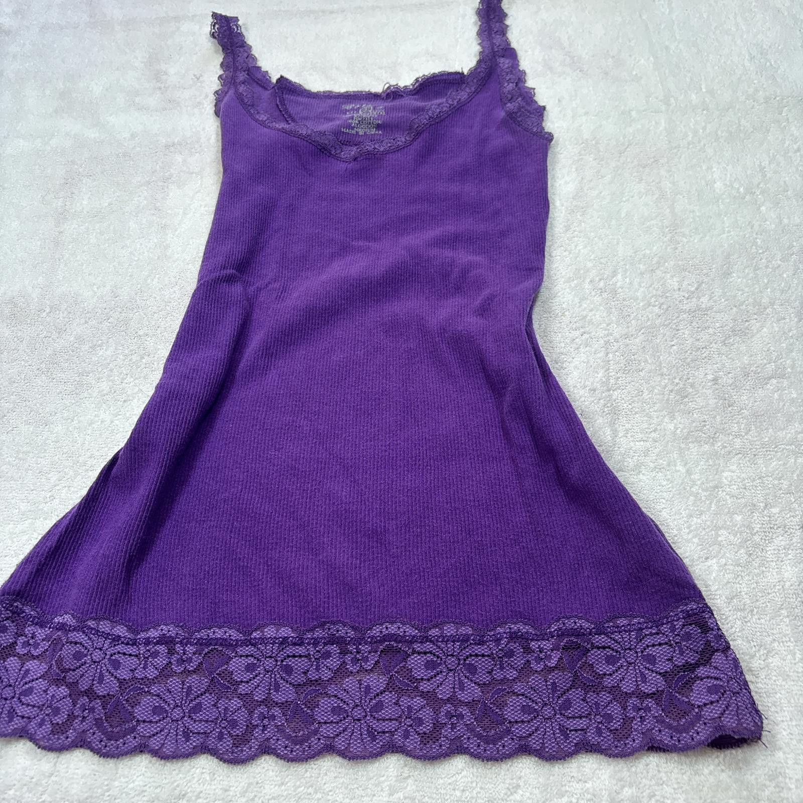 Other vintage y2k purple lace cami Size M / US 6-8 / IT 42-44 - 4 Thumbnail