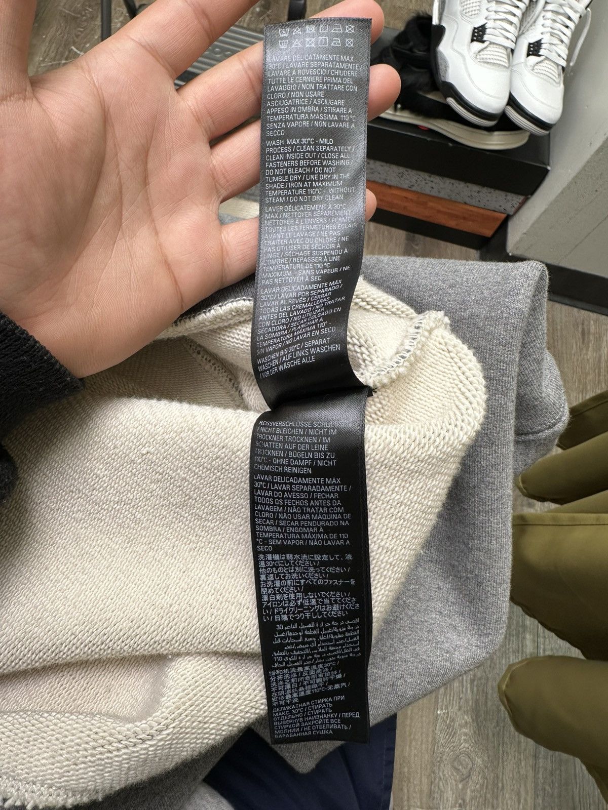 Balenciaga Balenciaga Heavy Grey Zip Hoodie Size US M / EU 48-50 / 2 - 6 Thumbnail