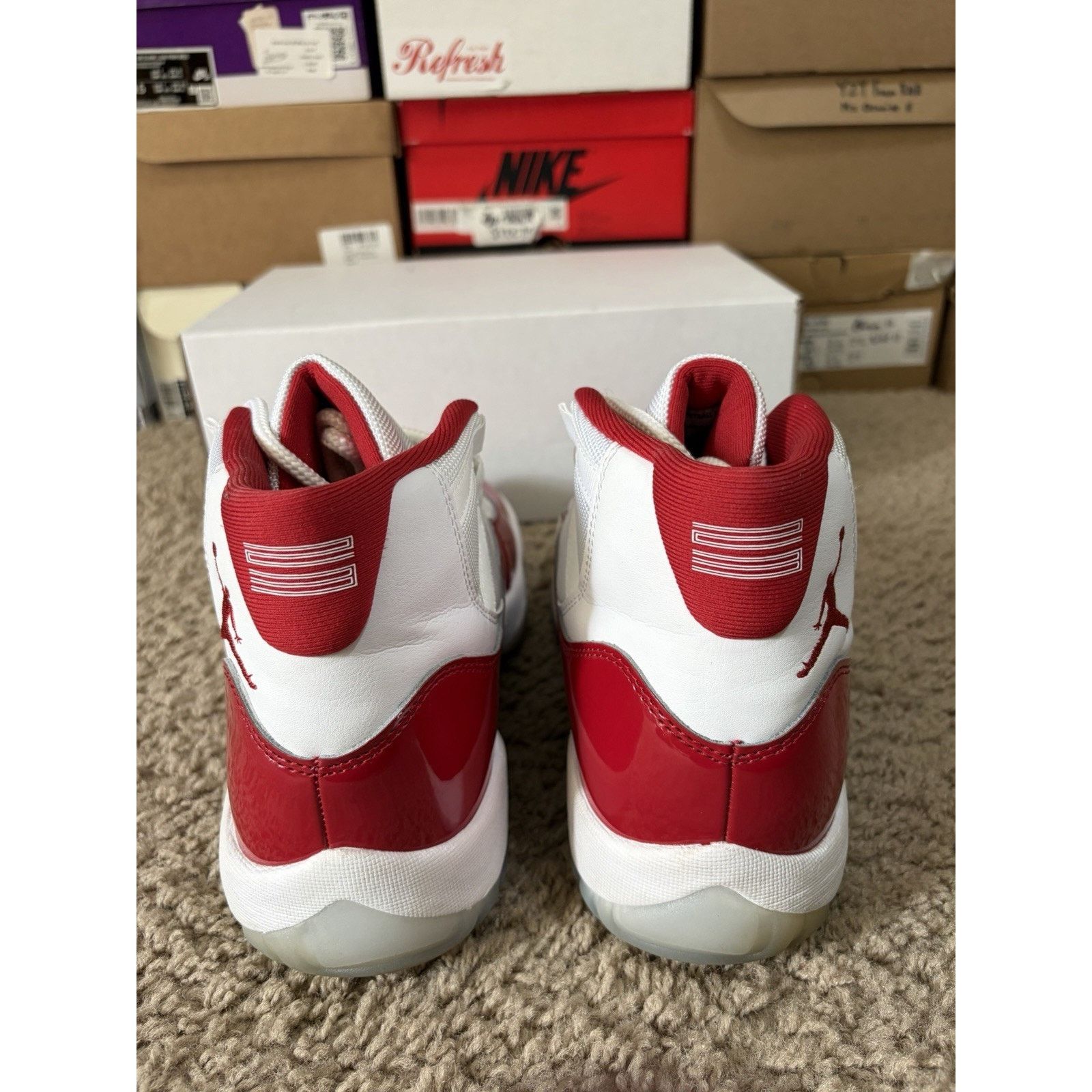 Jordan Brand Size 10 - Jordan 11 Retro Cherry (2022) (CT8012-116) Size US 10 / EU 43 - 5 Thumbnail