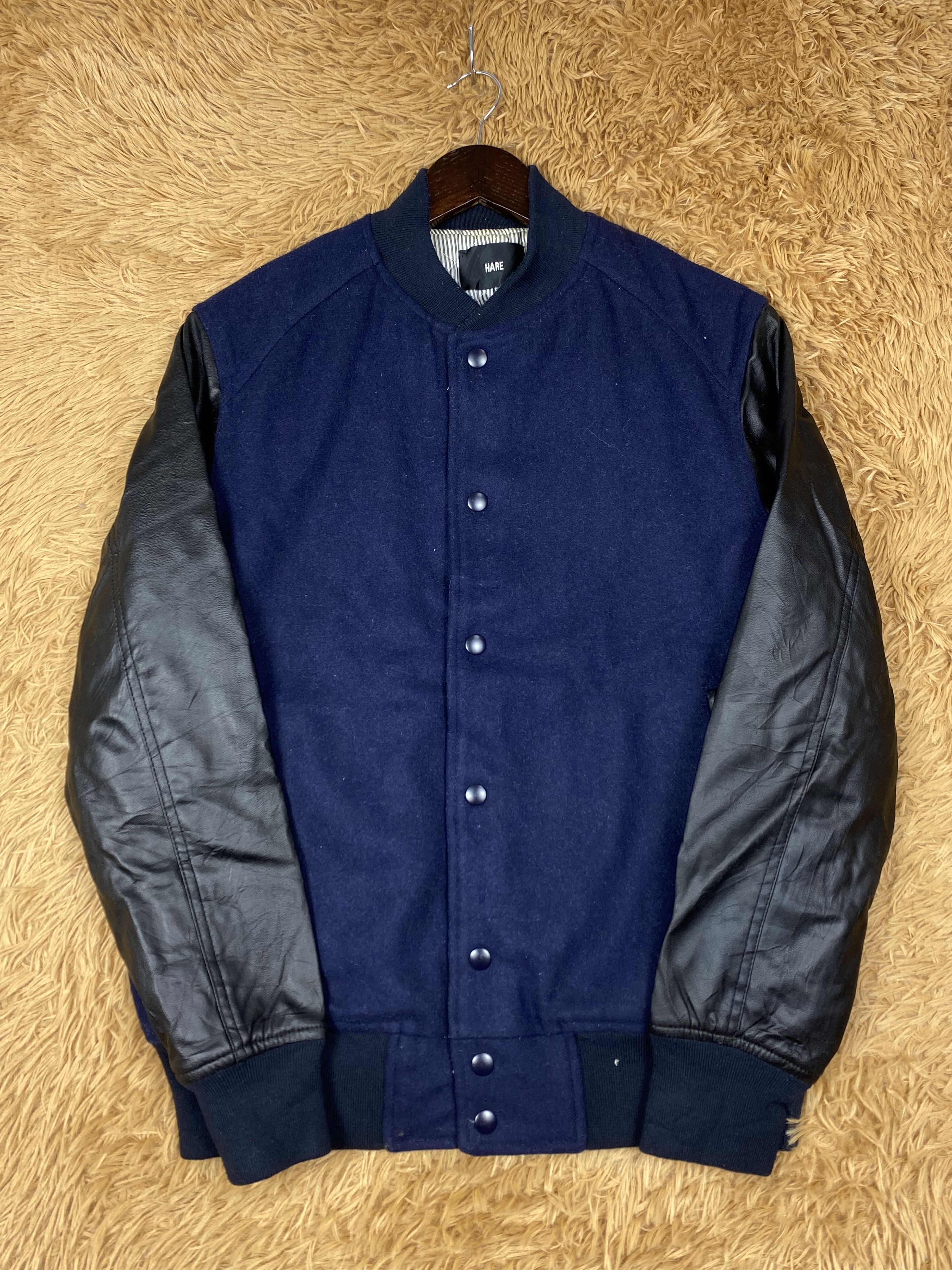 HARE Vintage Hare Varsity Jacket DJ0482 Size US L / EU 52-54 / 3 - 4 Thumbnail