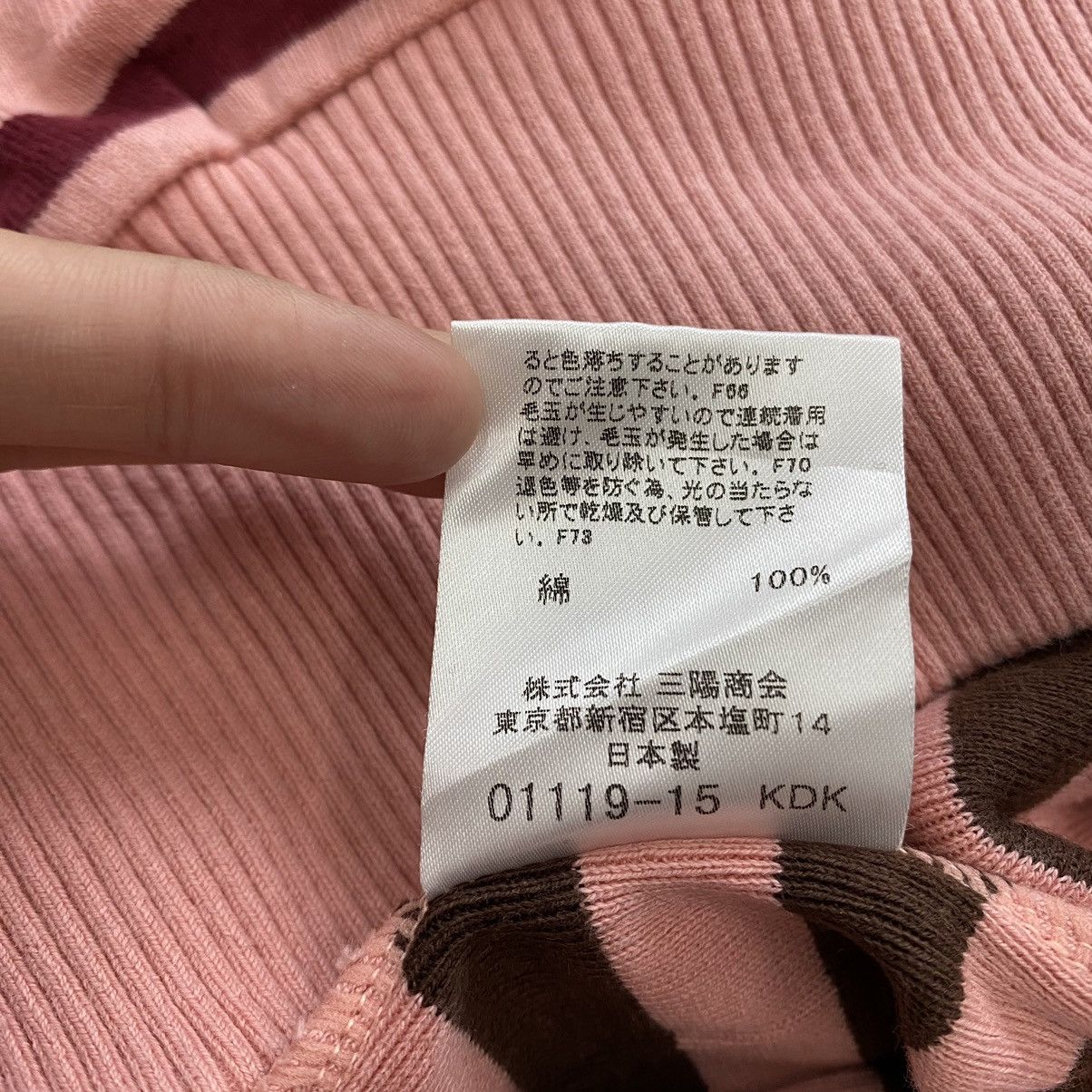 Burberry Vintage BURBERRYS LONDON Blue Label Stripes Short Sleeve Size M / US 6-8 / IT 42-44 - 7 Thumbnail