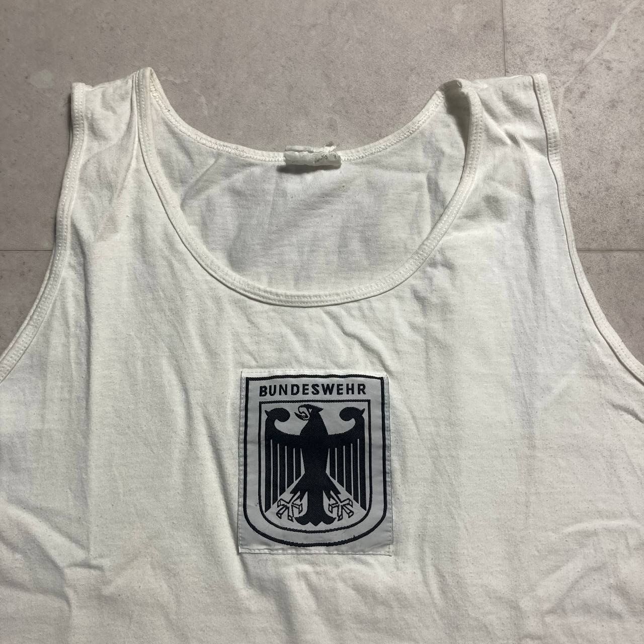 Vintage Vintage Bundeswehr Training Military Boxy Tank Top Size US M / EU 48-50 / 2 - 2 Thumbnail