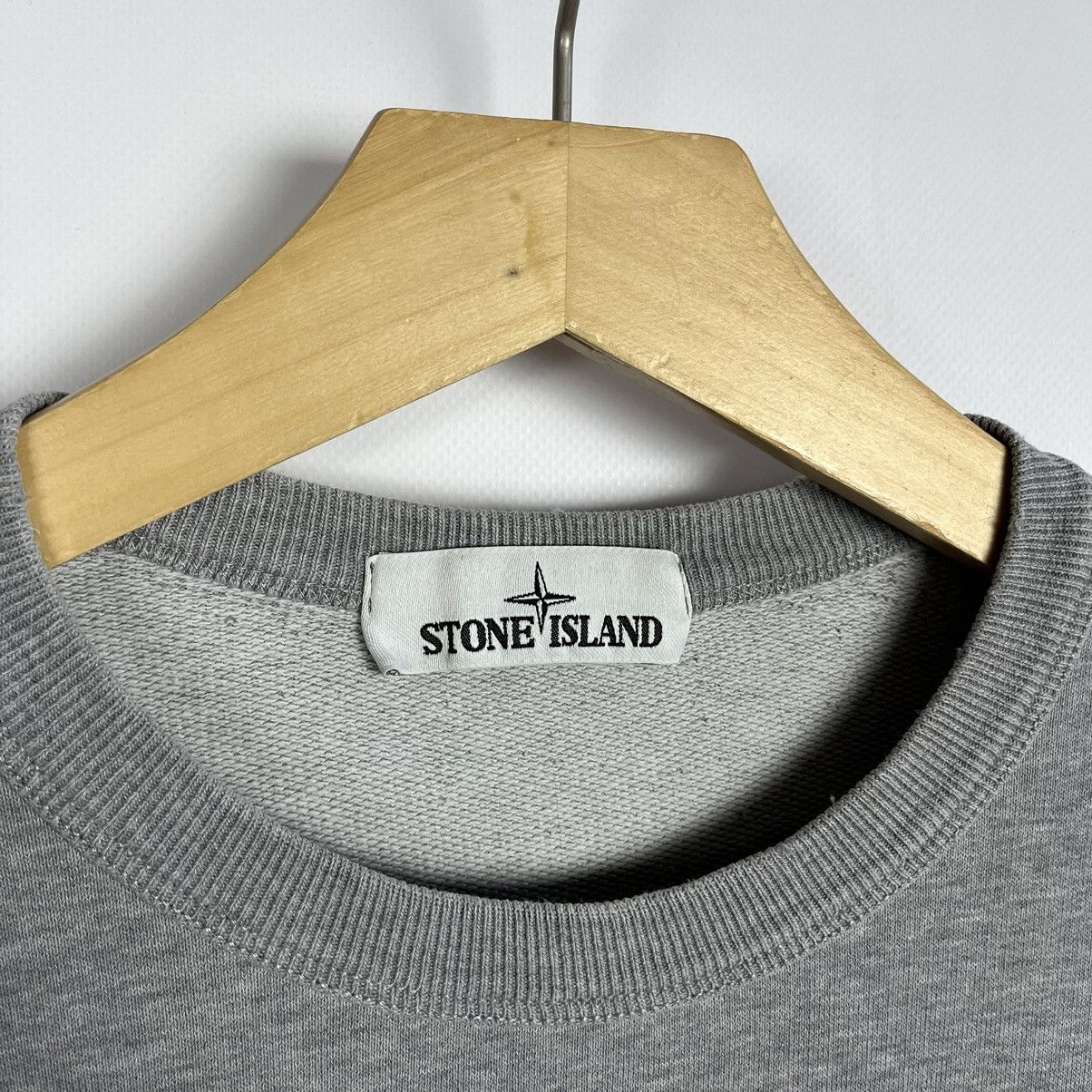 Stone Island Stone Island grey crewneck sweatshirt Size US M / EU 48-50 / 2 - 4 Thumbnail