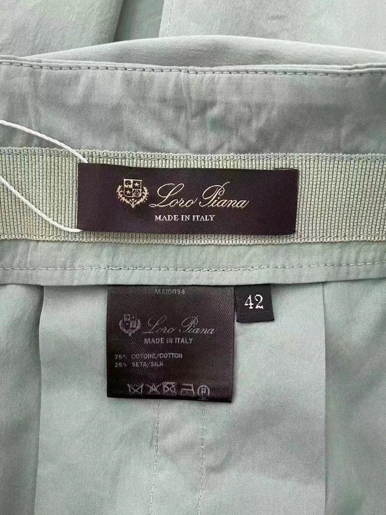 Loro Piana LORO PIANA Green half-length skirt Size 27" / US 4 / IT 40 - 3 Thumbnail