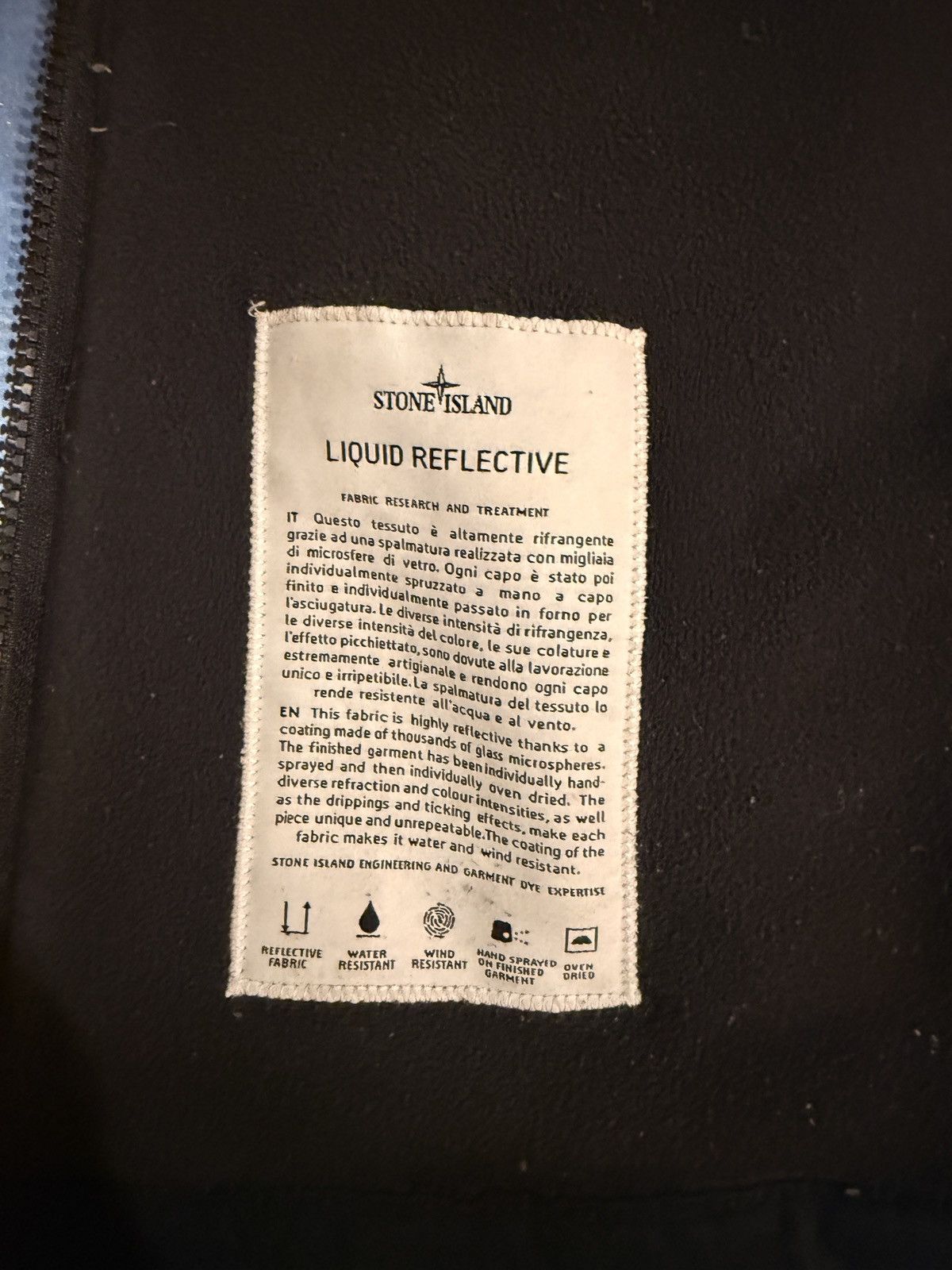 Stone Island Liquid Reflective Special Process Stone Island jacket Size US XL / EU 56 / 4 - 5 Thumbnail