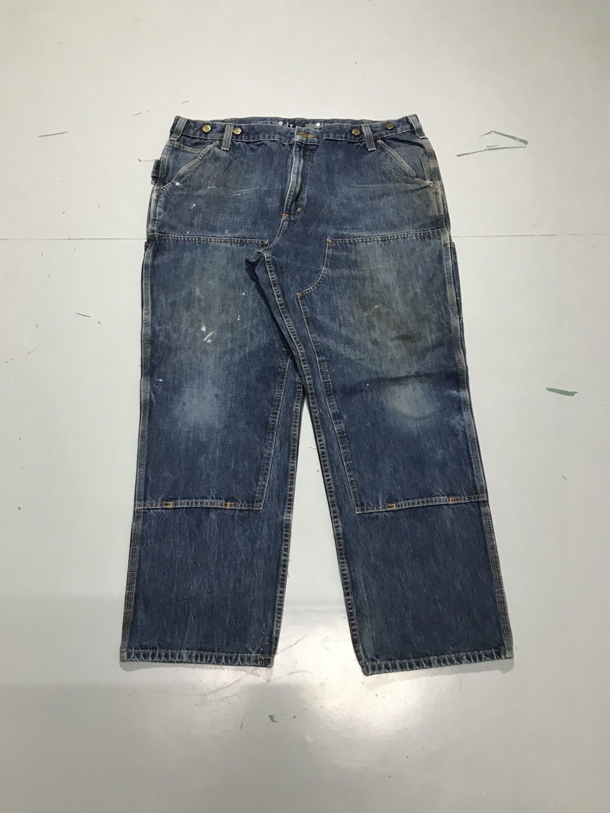 Carhartt Vintage carhartt double knee denim Size US 40 / EU 56 - 1 Thumbnail
