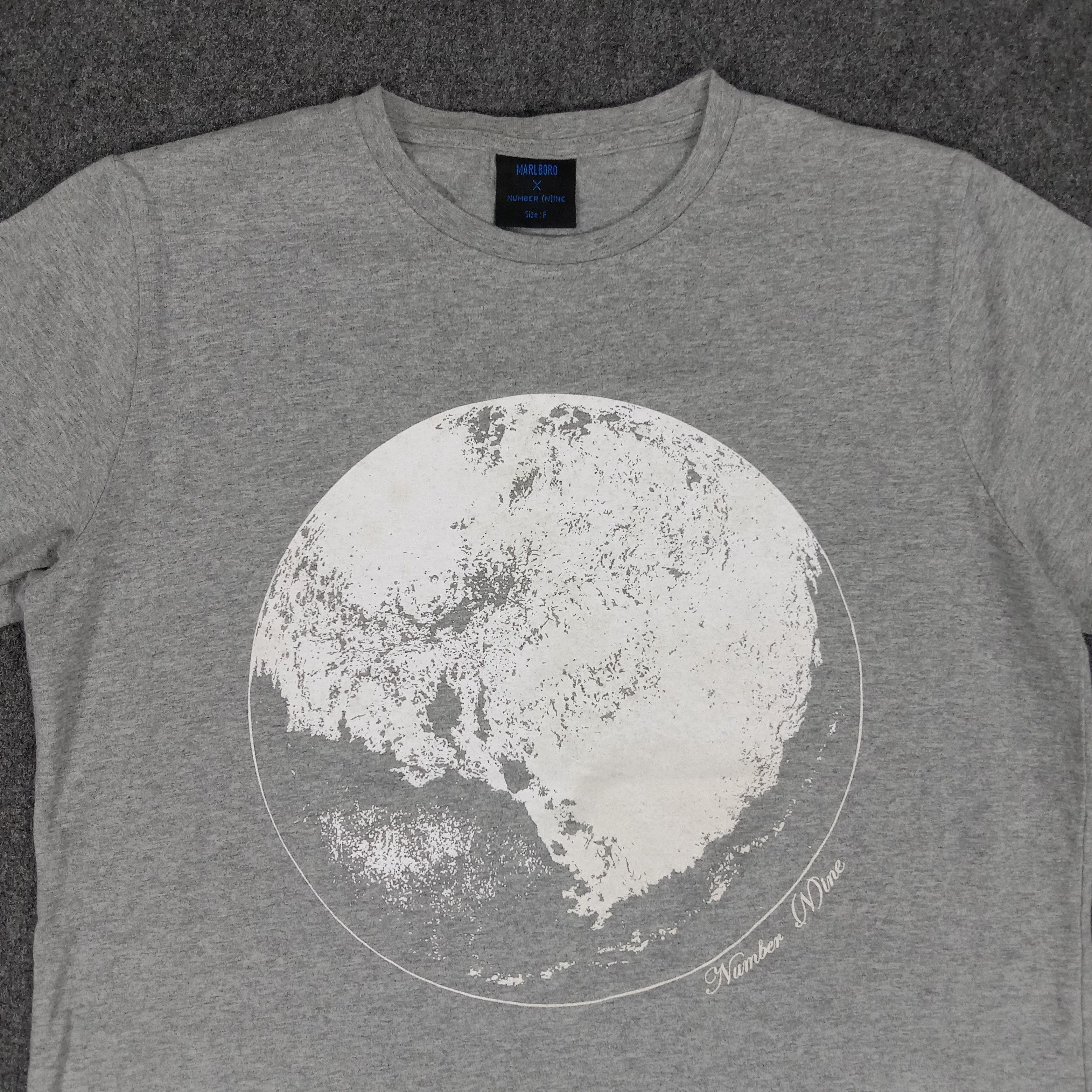 Marlboro × Number (N)ine × Vintage Number (N)ine X Marlboro Moon Japanese Brand Tshirt Size US M / EU 48-50 / 2 - 2 Thumbnail