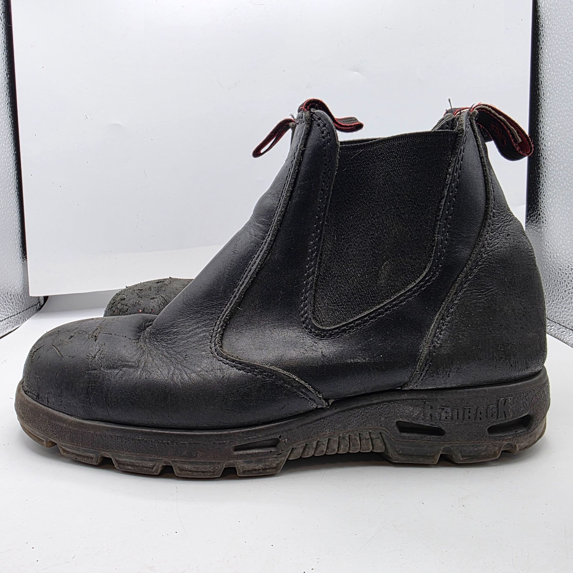 Other Redback Easy Escape Mens Size 9.5 Black Oil Kip Elastic Side Size US 9.5 / EU 42-43 - 15 Thumbnail