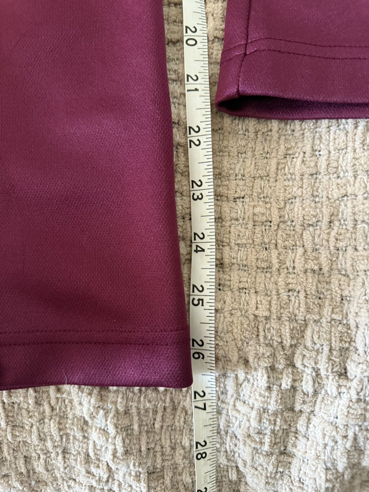 Needles Needles Maroon Track Pant Size US 29 - 5 Thumbnail