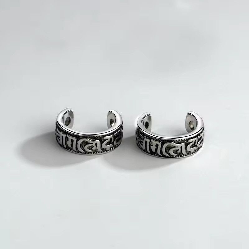 Jewelry × Vintage Vintage six character truth Earrings Size ONE SIZE - 3 Thumbnail