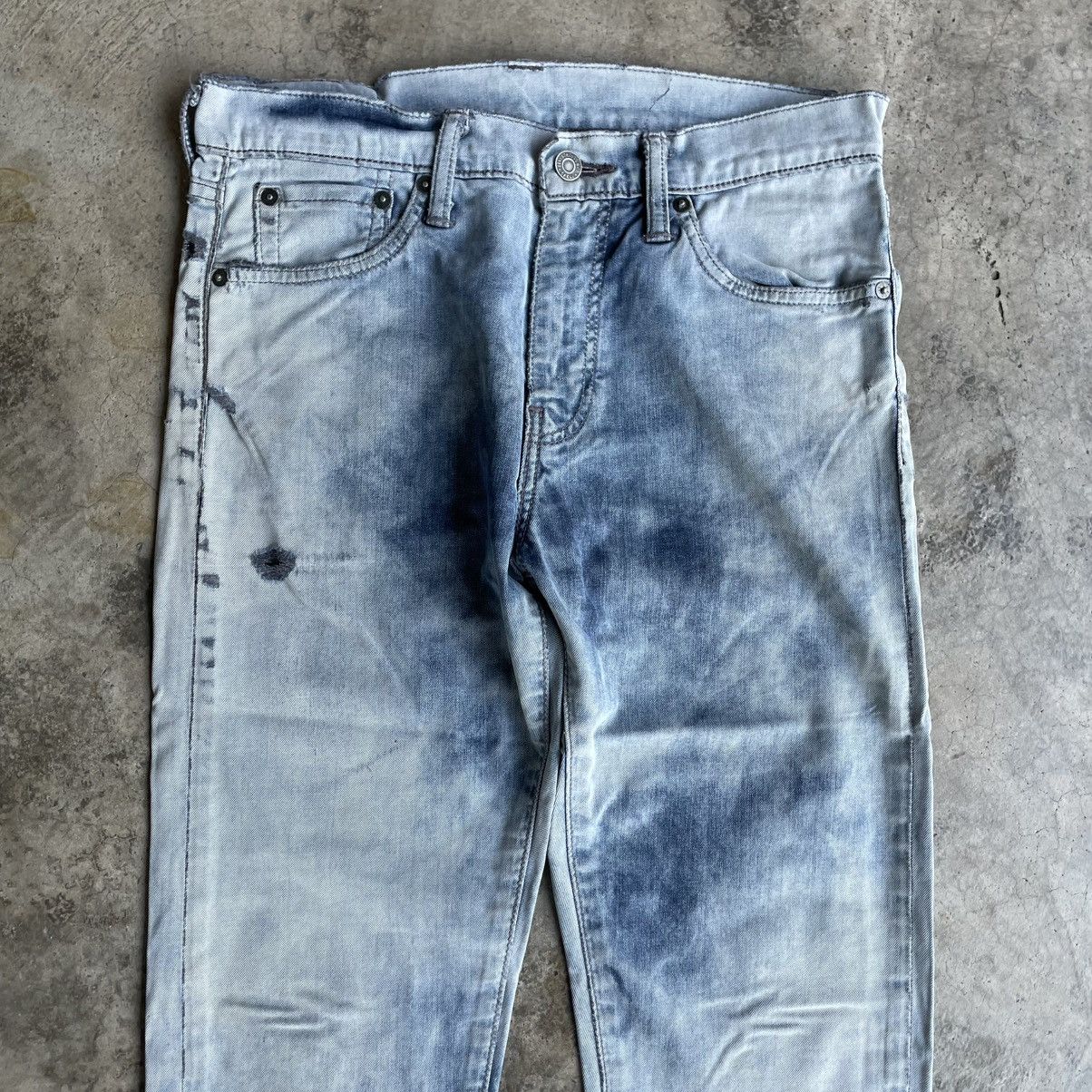 Levi's Vintage Clothing 🔥Vintage Levis 508 Blend Savage Ripped Distress Khakis Jeans Size US 31 - 2 Thumbnail